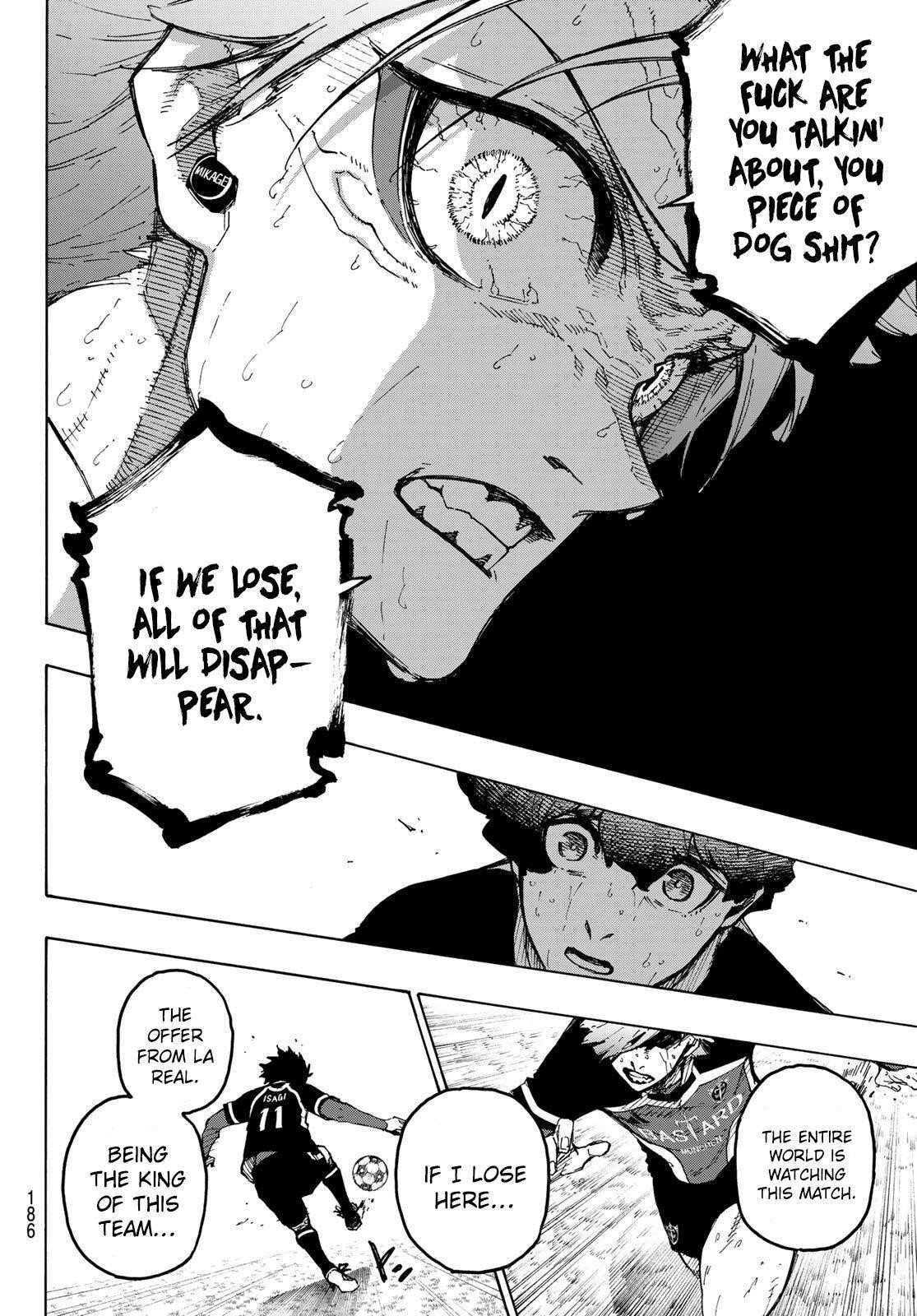 Blue Lock Chapter 262 - Page 8 in English