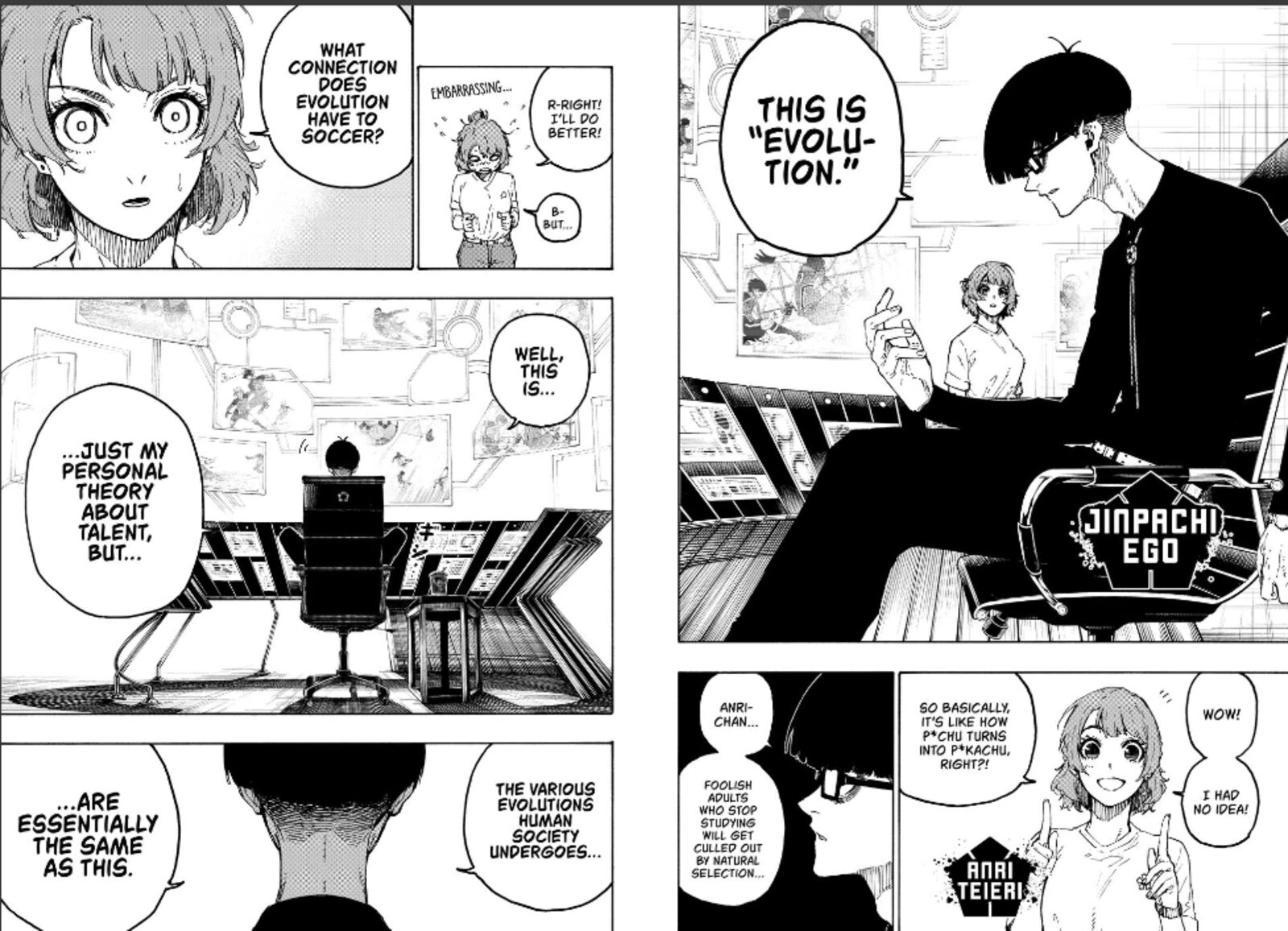 Blue Lock Chapter 281 - Page 7 in English