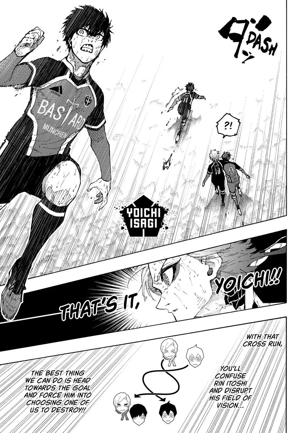 Blue Lock Chapter 292 - Page 3 in English