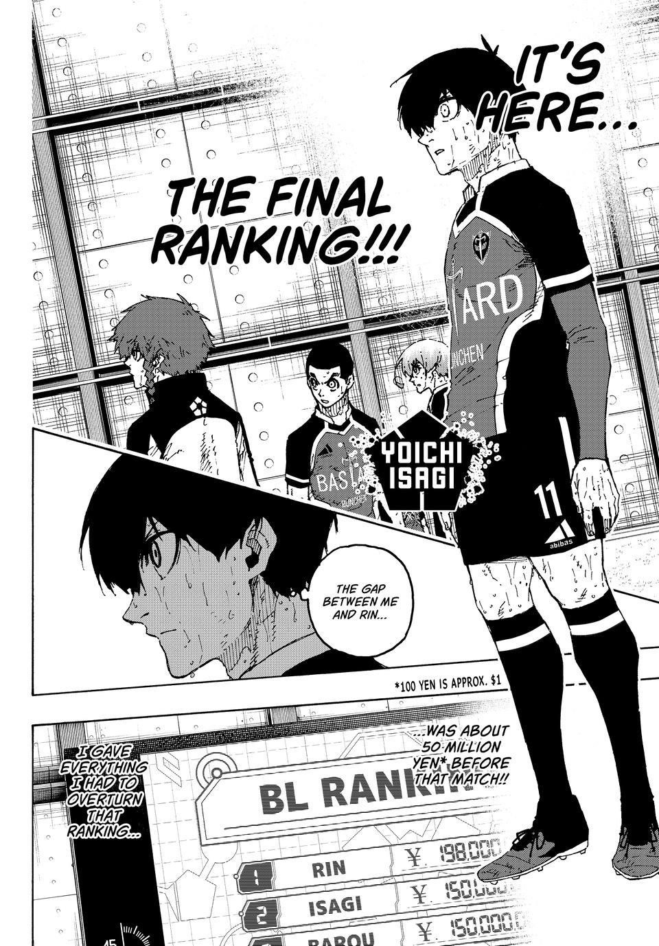 Blue Lock Chapter 295 - Page 10 in English