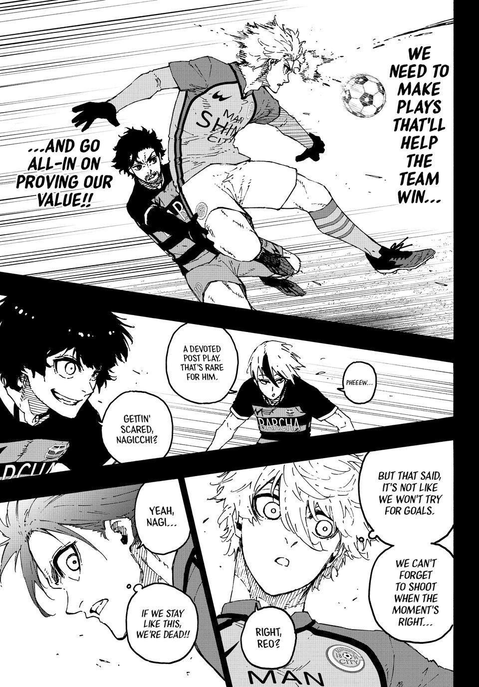 Blue Lock Chapter 295 - Page 6 in English