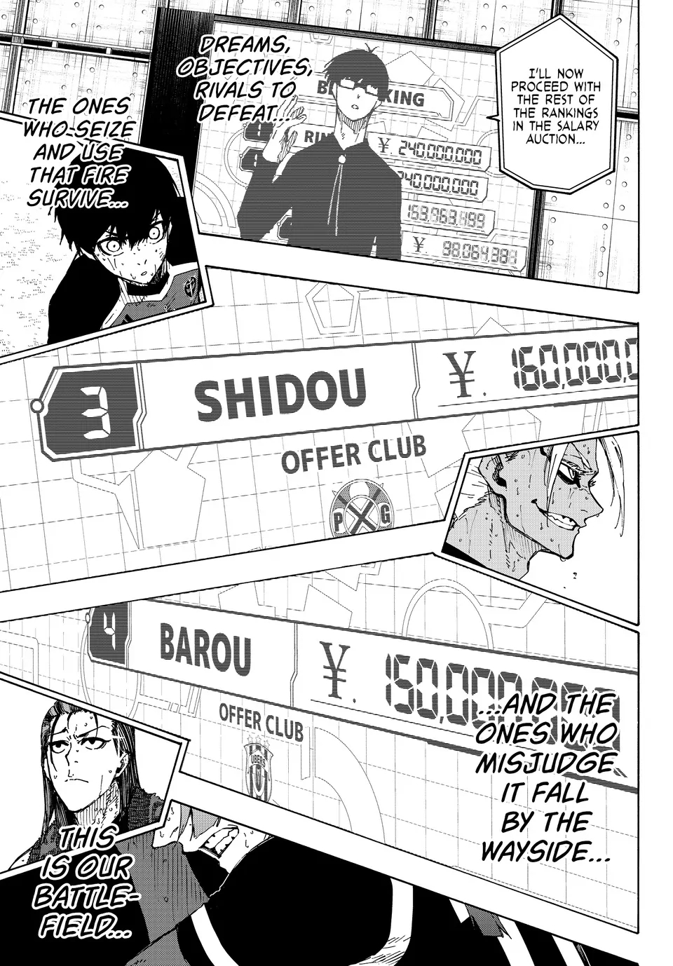 Blue Lock Chapter 297 - Page 7 in English
