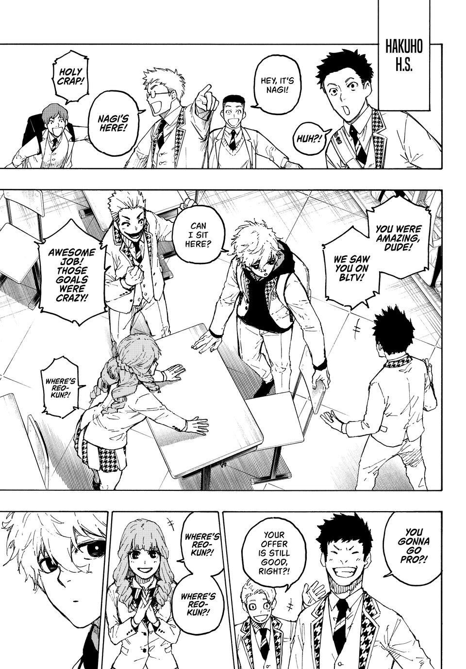 Blue Lock Chapter 302 - Page 3 in English