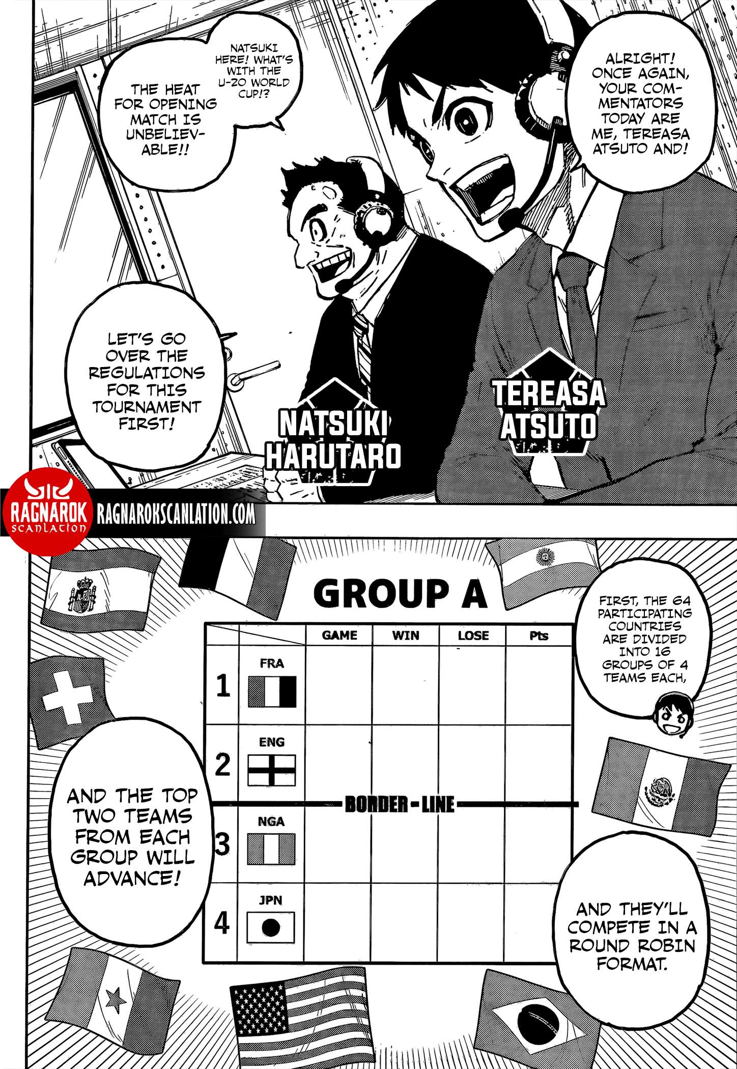 Blue Lock Chapter 313 - Page 3 in English