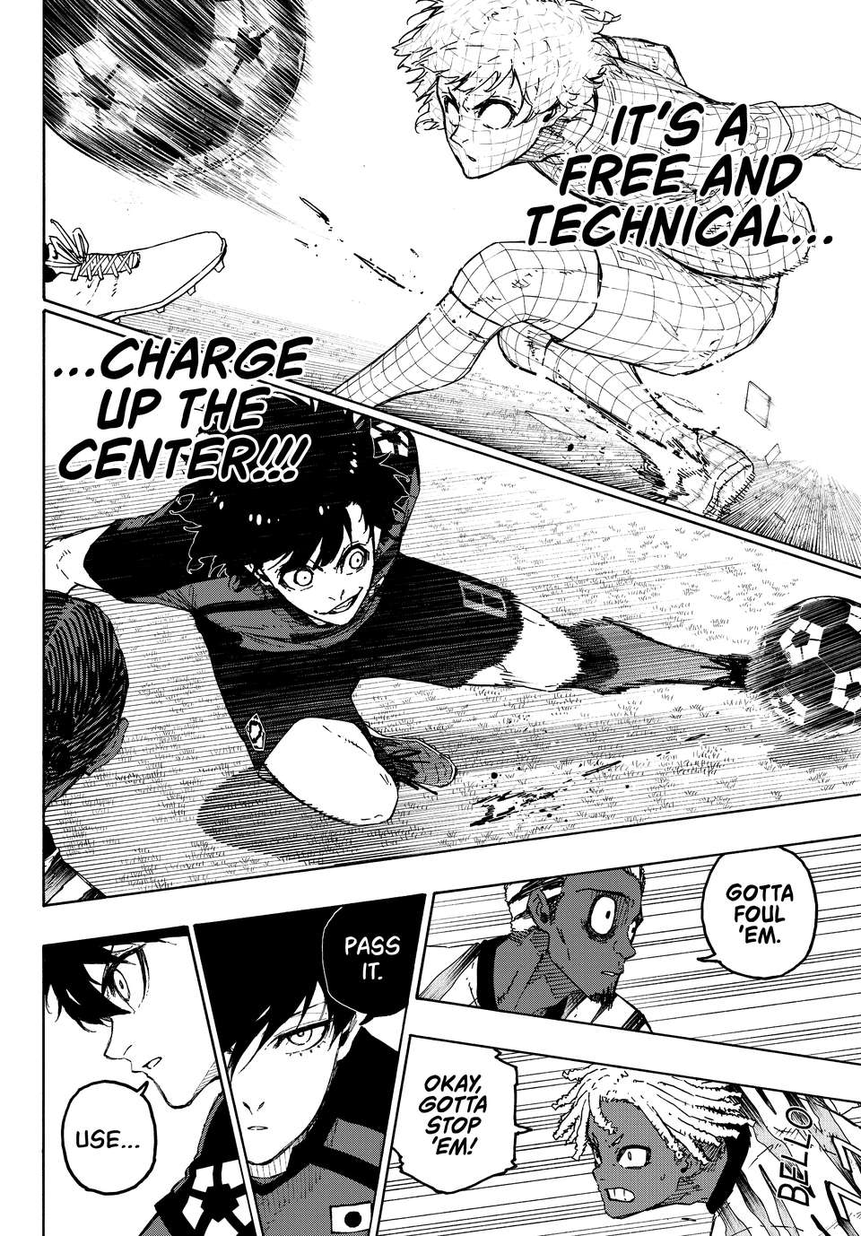 Blue Lock Chapter 316 - Page 4 in English