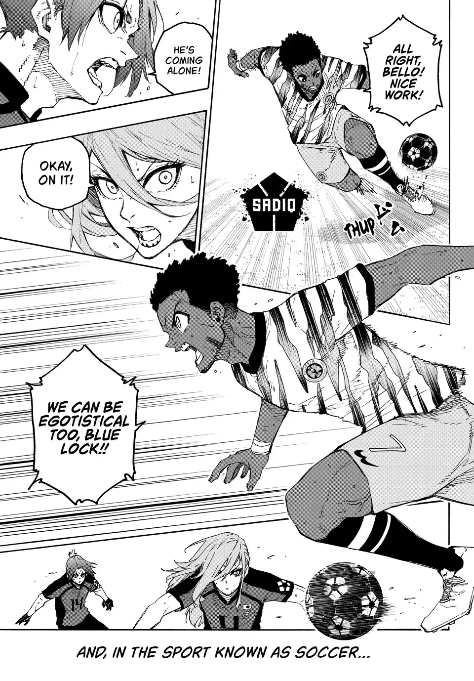 Blue Lock Chapter 319 - Page 9 in English
