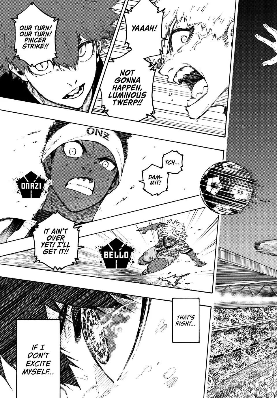 Blue Lock Chapter 322 - Page 17 in English
