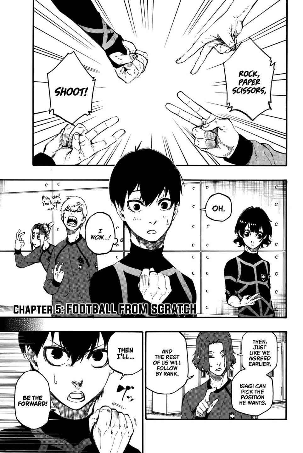 Blue Lock Chapter 5 - Page 6 in English