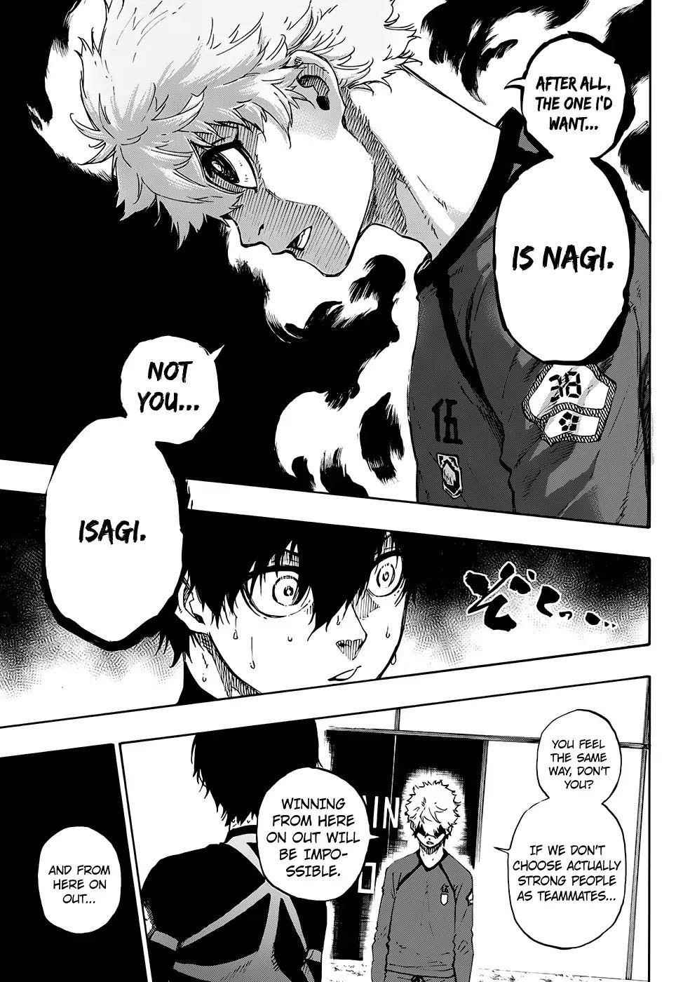 Blue Lock Chapter 50 - Page 17 in English