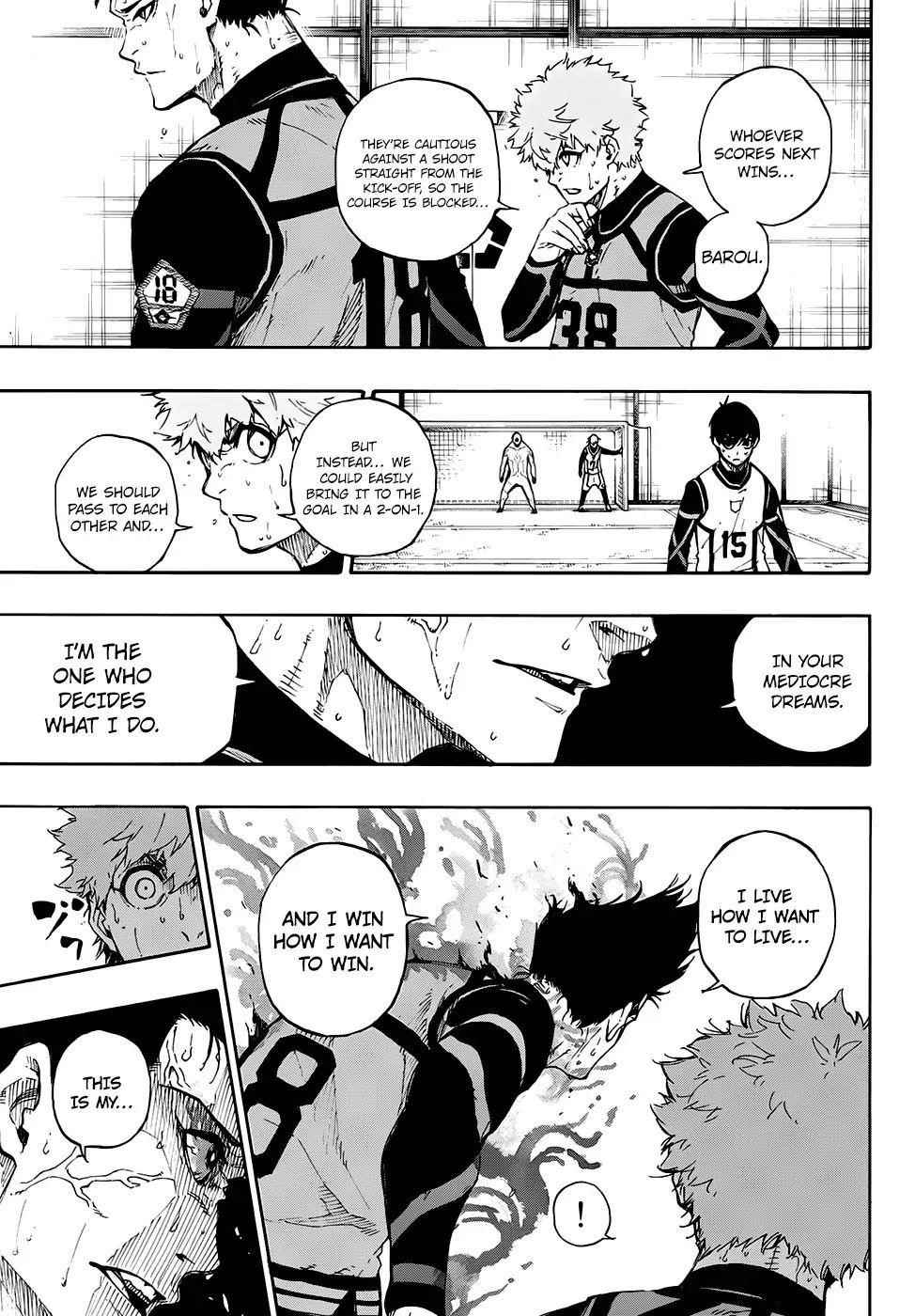 Blue Lock Chapter 54 - Page 3 in English