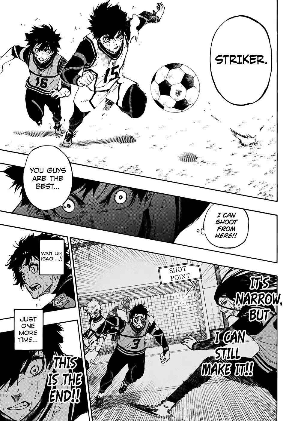Blue Lock Chapter 83 - Page 12 in English