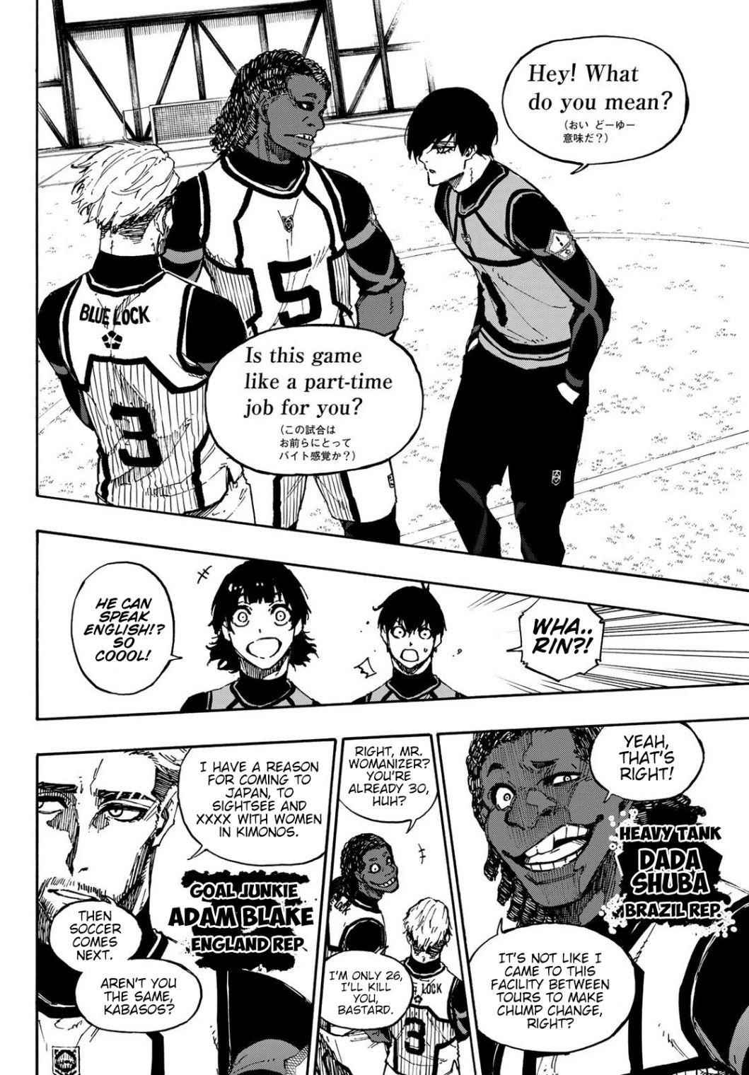 Blue Lock Chapter 90 - Page 7 in English