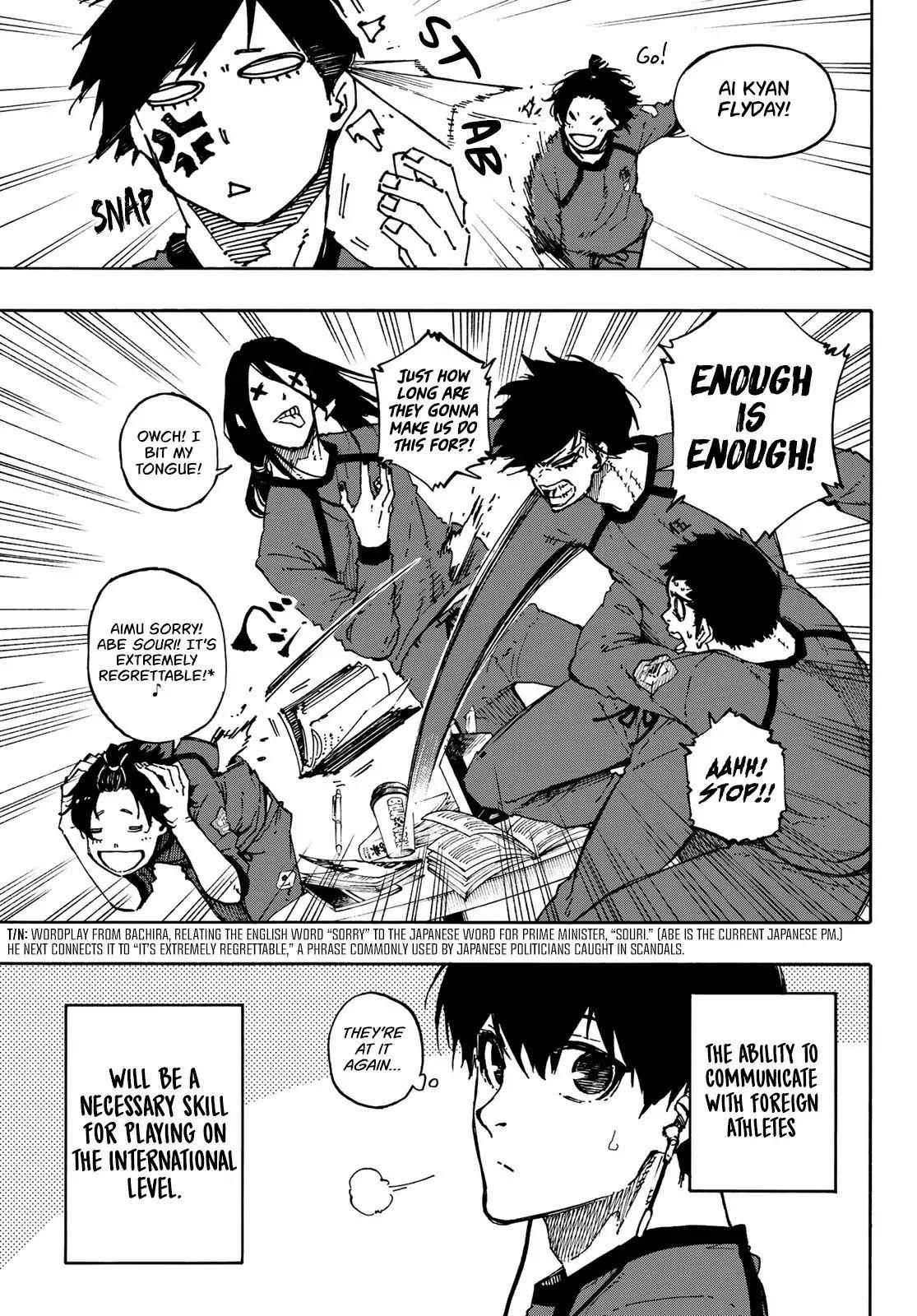 Blue Lock Chapter 93 - Page 3 in English