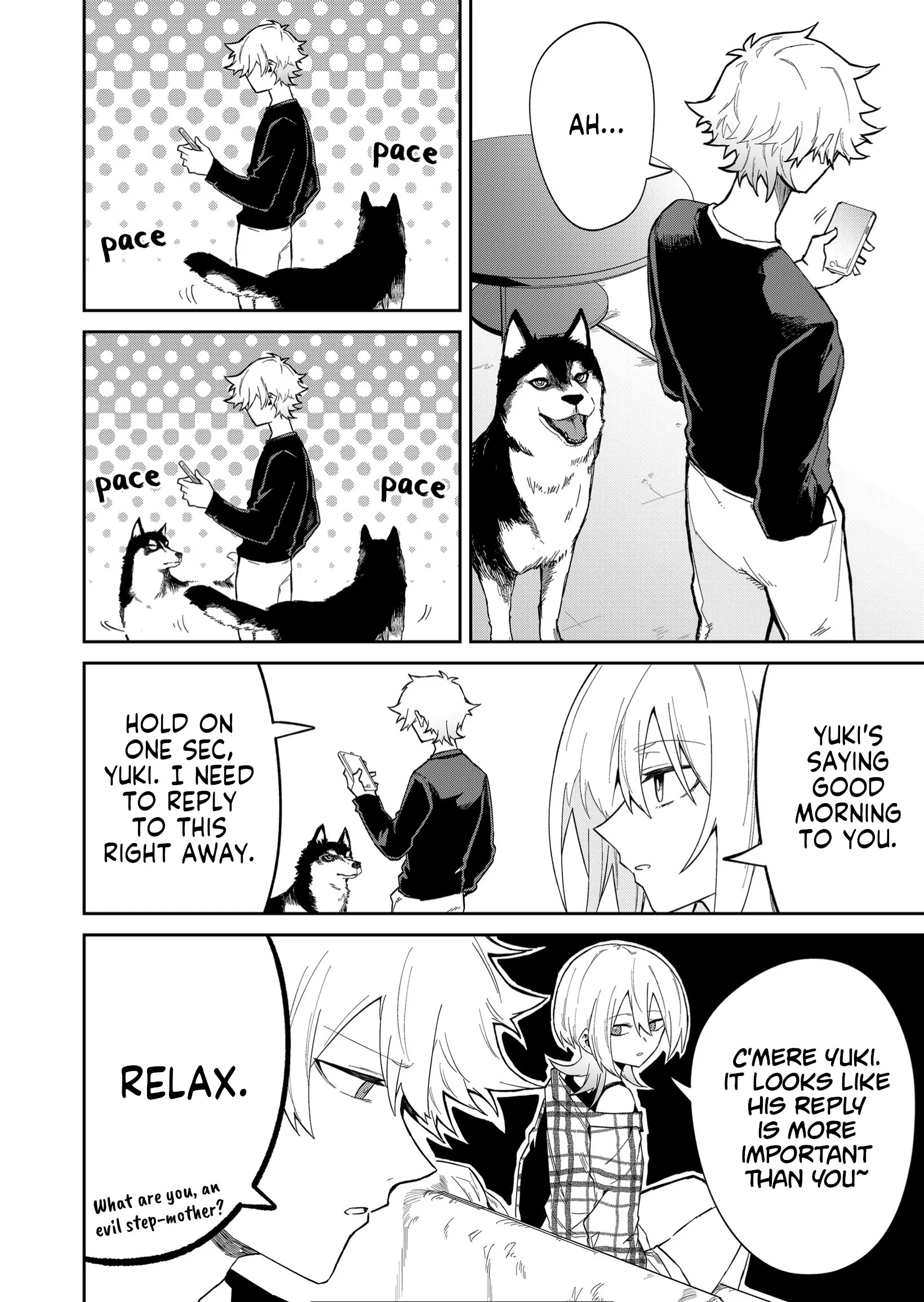 The Wolf Girl Is Trying to Feign Indifference Chapter 15 - Page 4 in English