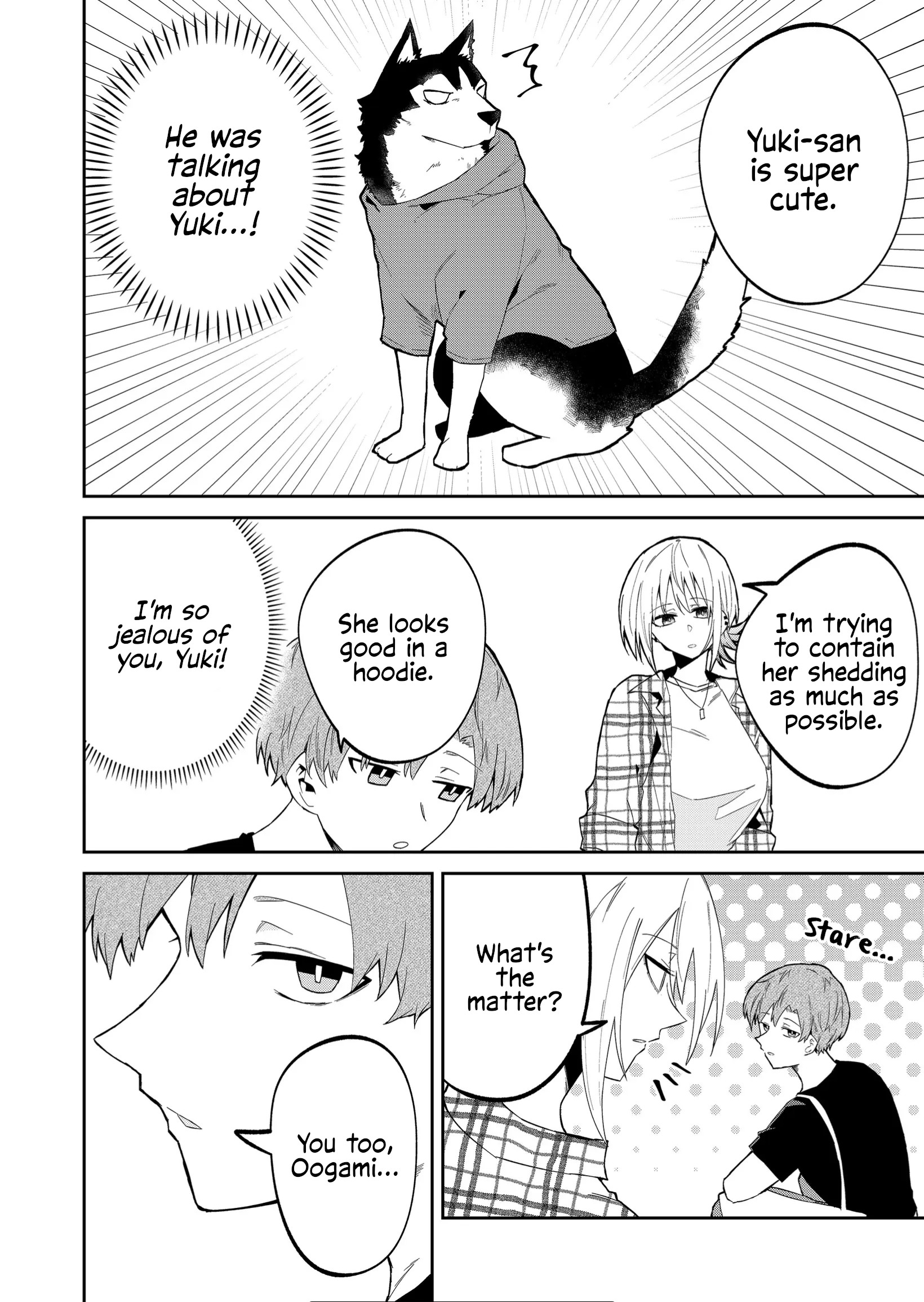The Wolf Girl Is Trying to Feign Indifference Chapter 27 - Page 4 in English