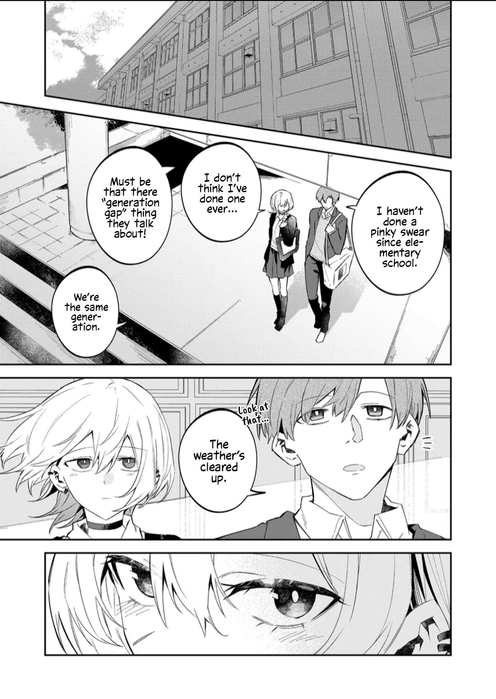 The Wolf Girl Is Trying to Feign Indifference Chapter 56 - Page 13 in English