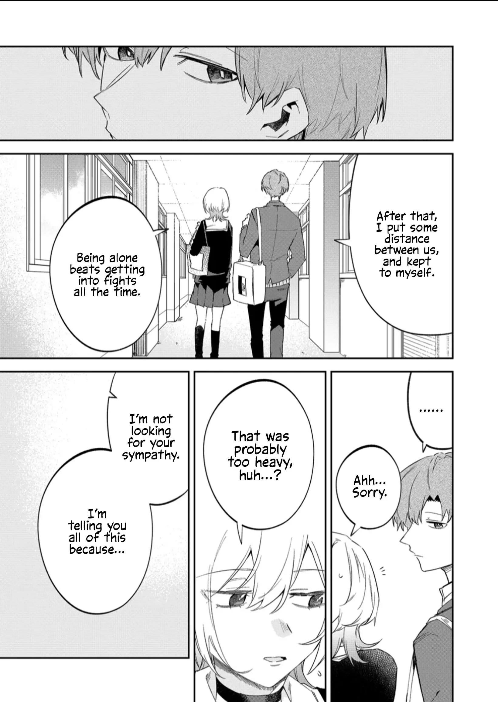 The Wolf Girl Is Trying to Feign Indifference Chapter 56 - Page 7 in English