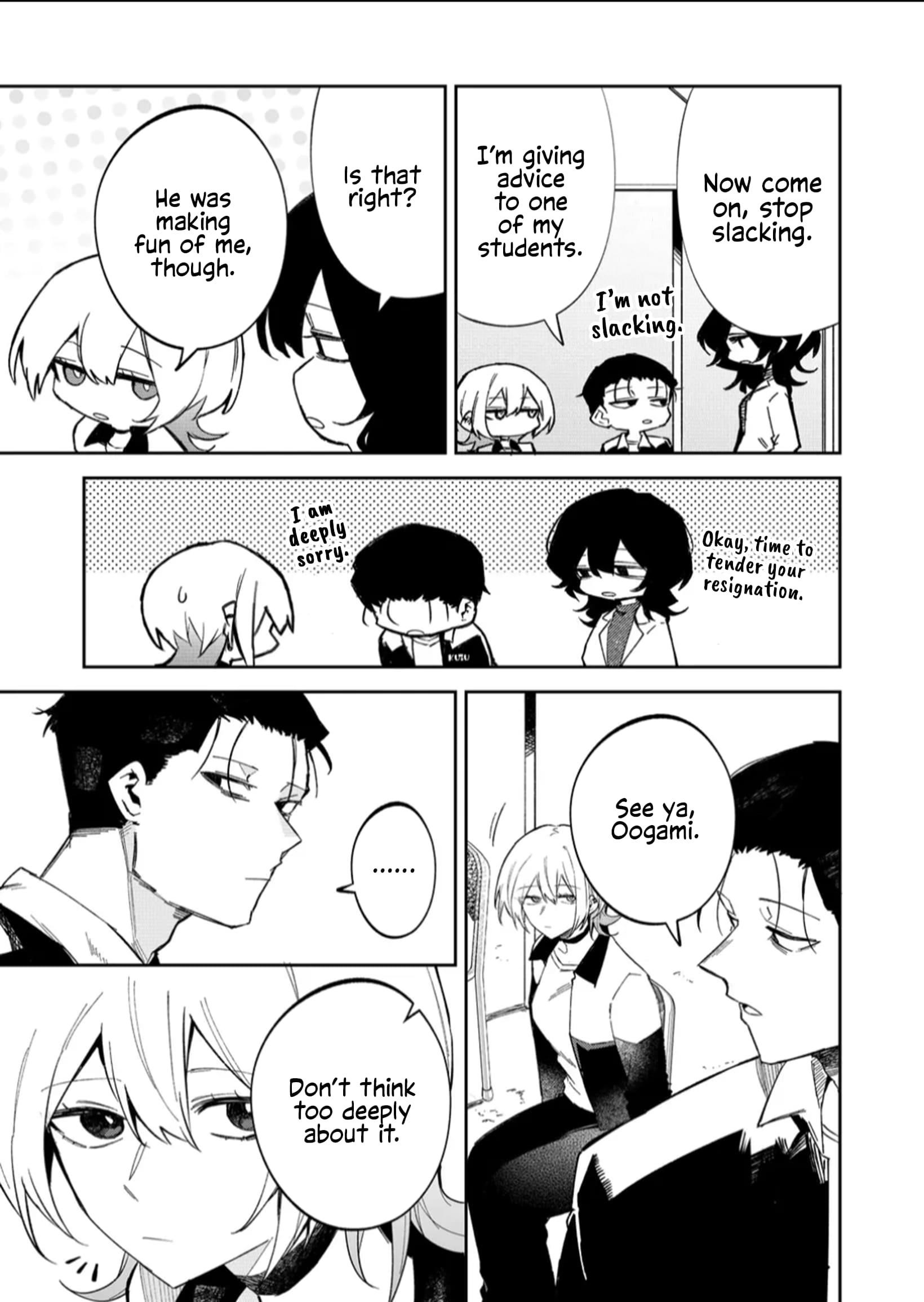 The Wolf Girl Is Trying to Feign Indifference Chapter 59 - Page 9 in English