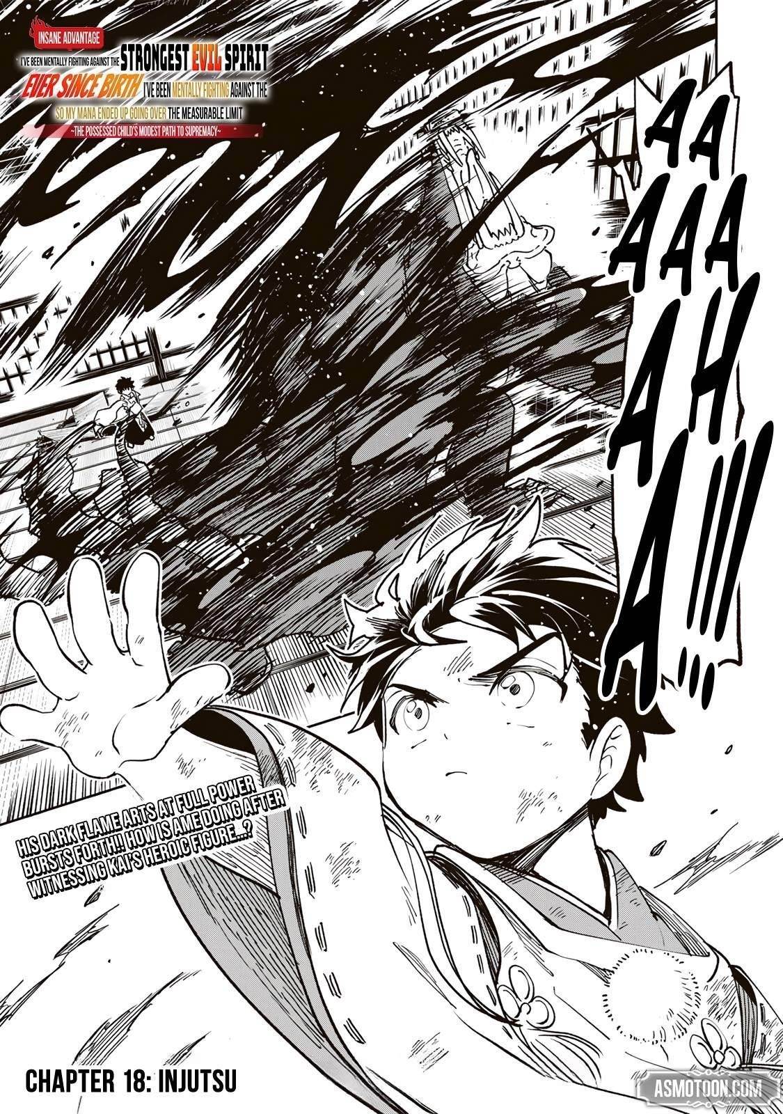 I’ve Been Mentally Fighting Against The Strongest Evil Spirit Ever Since Birth (Insane Advantage), So My Magic Power Ended Up Going Over The Measurable Limit ~The Possessed Child’s Modest Path to Supremacy~ Chapter 18 - Page 1 in English