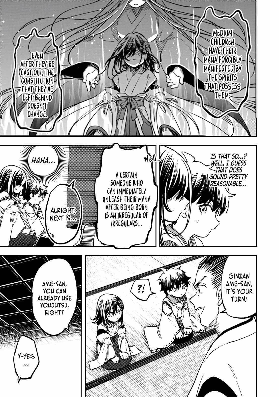 I’ve Been Mentally Fighting Against The Strongest Evil Spirit Ever Since Birth (Insane Advantage), So My Magic Power Ended Up Going Over The Measurable Limit ~The Possessed Child’s Modest Path to Supremacy~ Chapter 9 - Page 5 in English