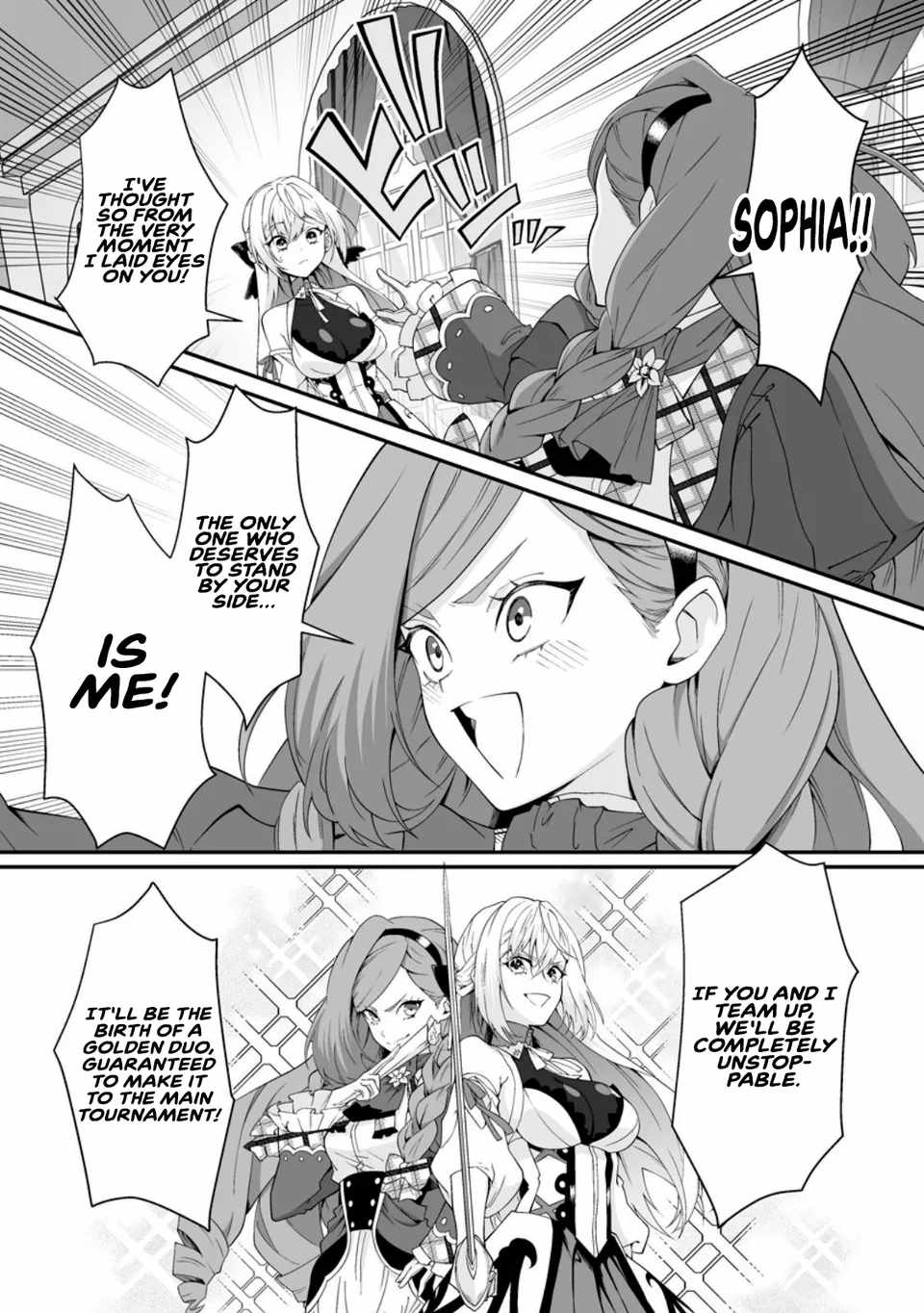 I, the Only Male Knight in a Chastity-Reversed World, Entered the Female Knight Academy and Was Treated as a Hero for Some Reason: Unrivaled in the Harem with My Unequaled Skills Chapter 11.1 - Page 9 in English