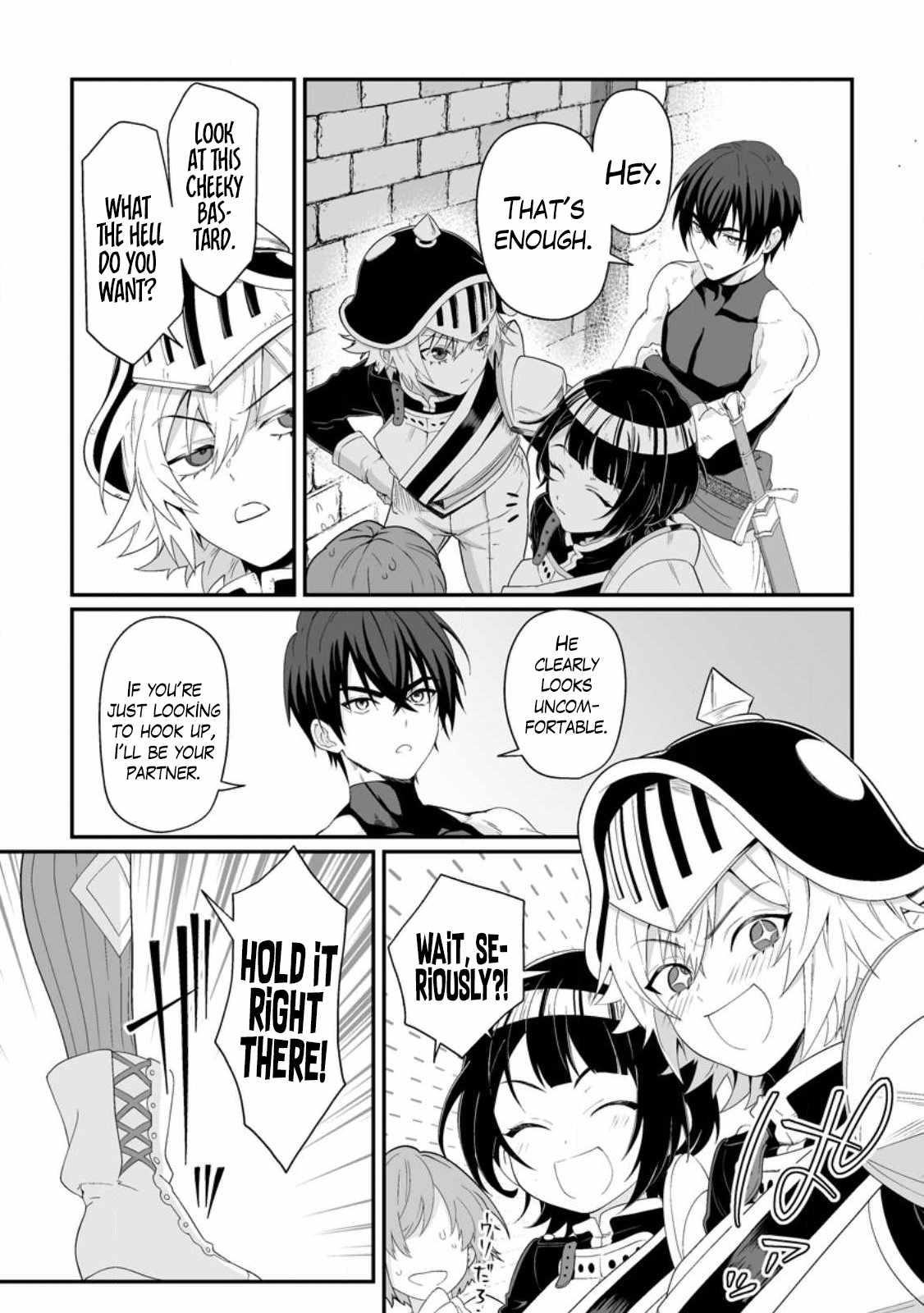 I, the Only Male Knight in a Chastity-Reversed World, Entered the Female Knight Academy and Was Treated as a Hero for Some Reason: Unrivaled in the Harem with My Unequaled Skills Chapter 2.1 - Page 9 in English