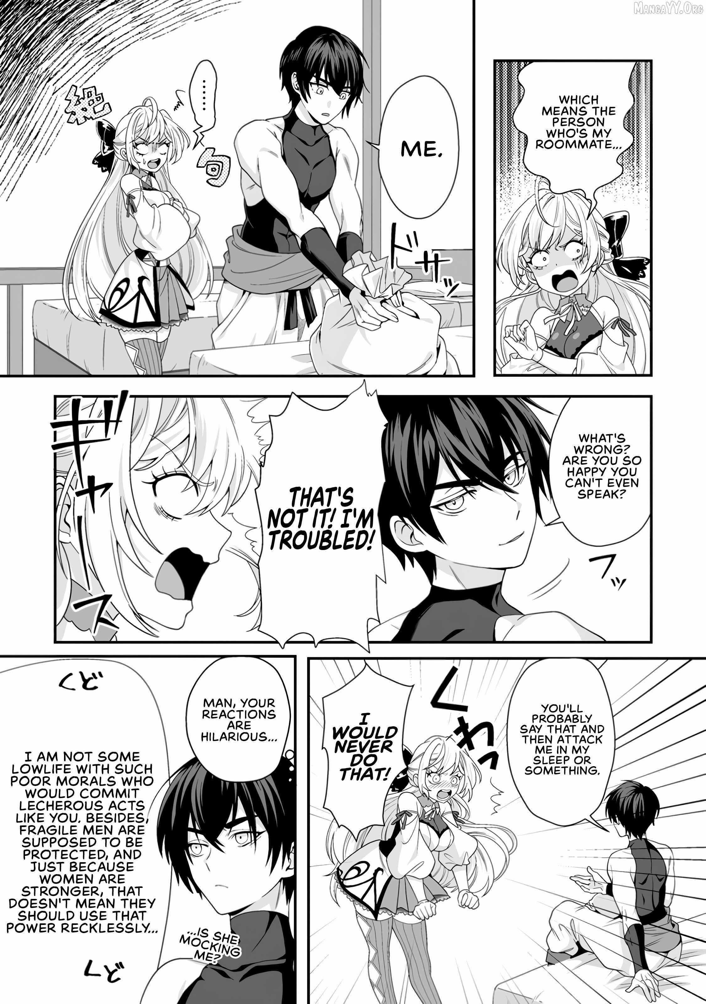 I, the Only Male Knight in a Chastity-Reversed World, Entered the Female Knight Academy and Was Treated as a Hero for Some Reason: Unrivaled in the Harem with My Unequaled Skills Chapter 3 - Page 16 in English