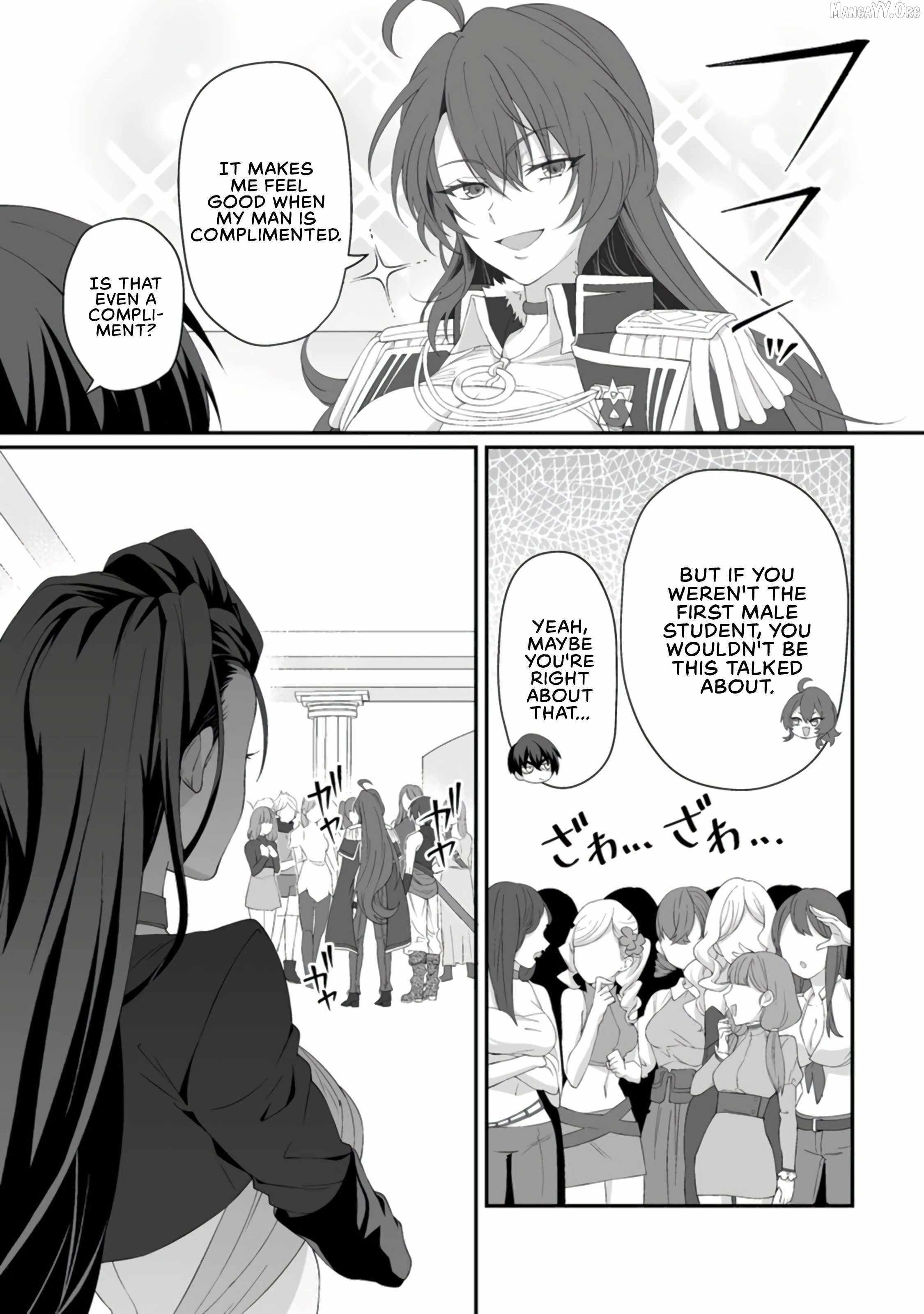 I, the Only Male Knight in a Chastity-Reversed World, Entered the Female Knight Academy and Was Treated as a Hero for Some Reason: Unrivaled in the Harem with My Unequaled Skills Chapter 4 - Page 13 in English