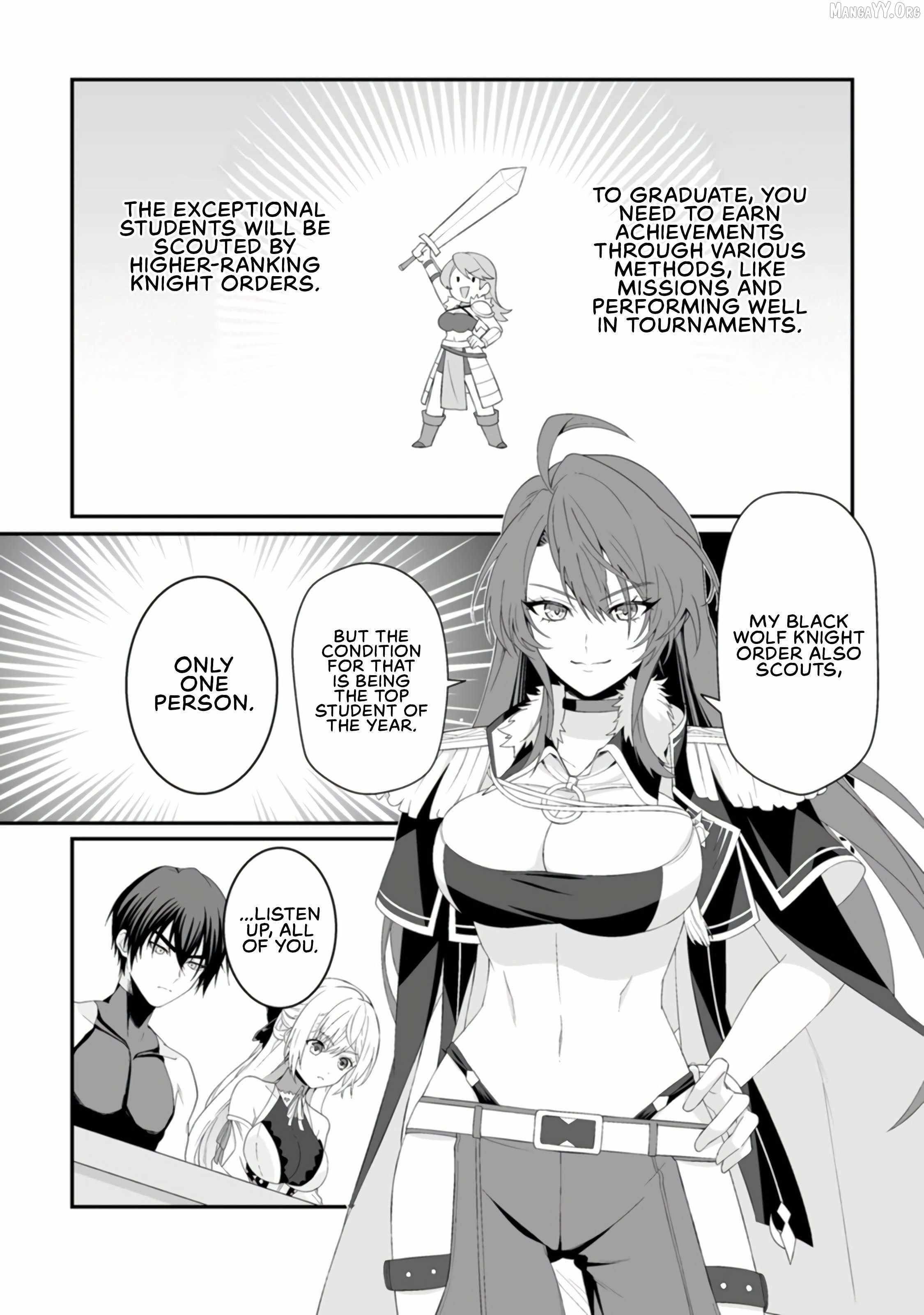 I, the Only Male Knight in a Chastity-Reversed World, Entered the Female Knight Academy and Was Treated as a Hero for Some Reason: Unrivaled in the Harem with My Unequaled Skills Chapter 4 - Page 25 in English