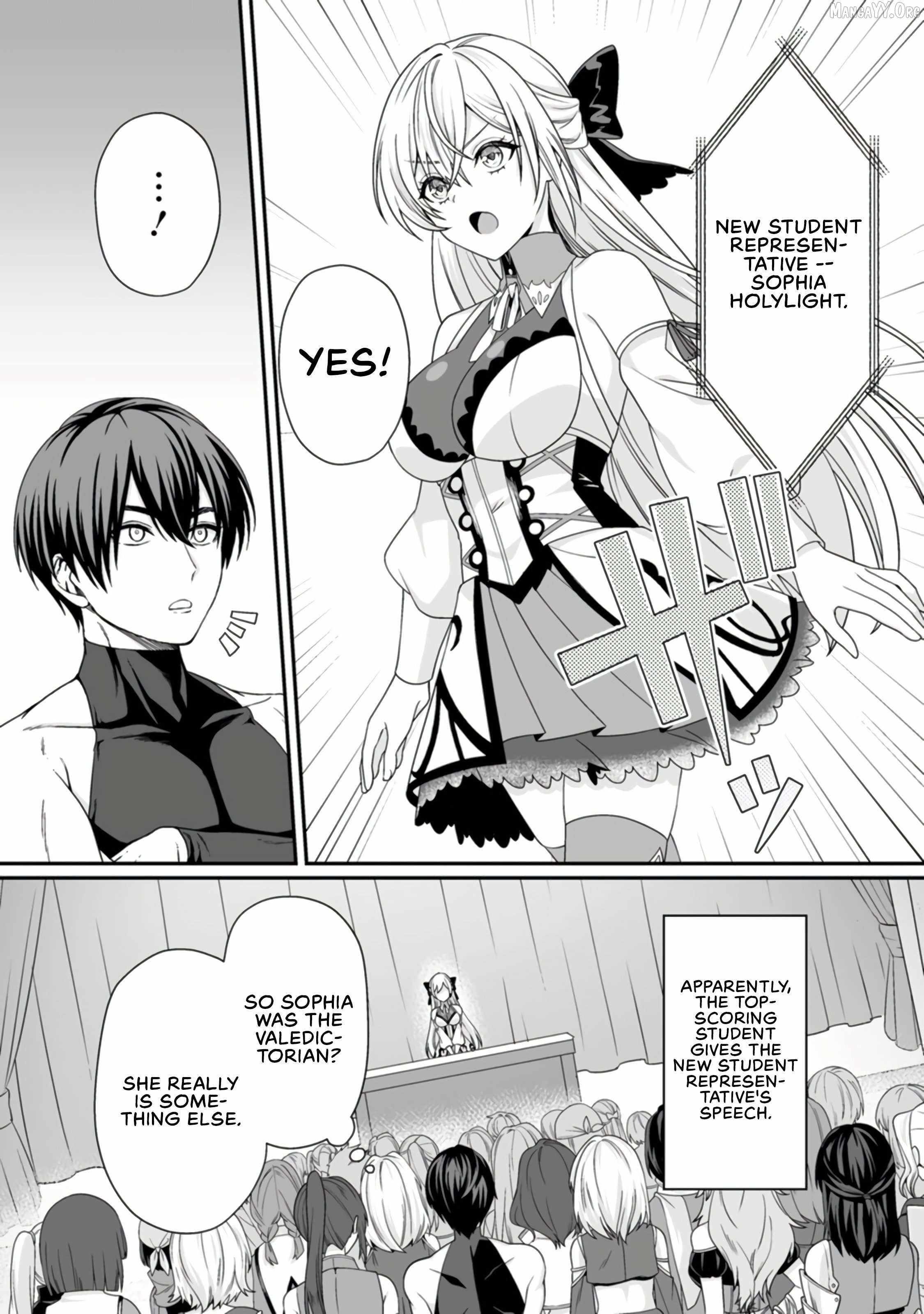 I, the Only Male Knight in a Chastity-Reversed World, Entered the Female Knight Academy and Was Treated as a Hero for Some Reason: Unrivaled in the Harem with My Unequaled Skills Chapter 4 - Page 5 in English