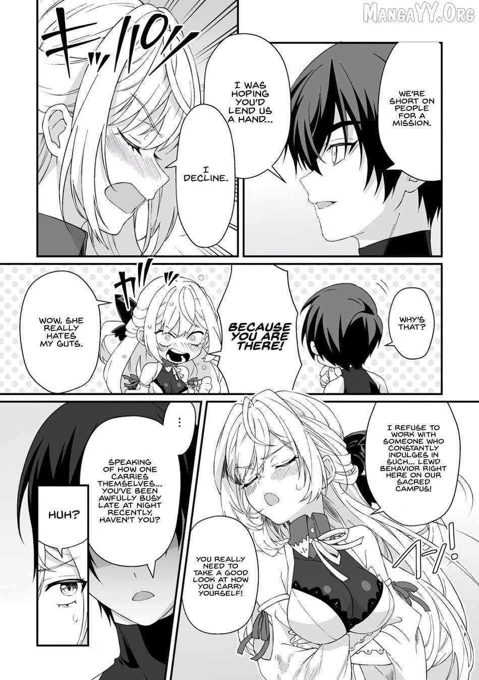 I, the Only Male Knight in a Chastity-Reversed World, Entered the Female Knight Academy and Was Treated as a Hero for Some Reason: Unrivaled in the Harem with My Unequaled Skills Chapter 7.3 - Page 3 in English