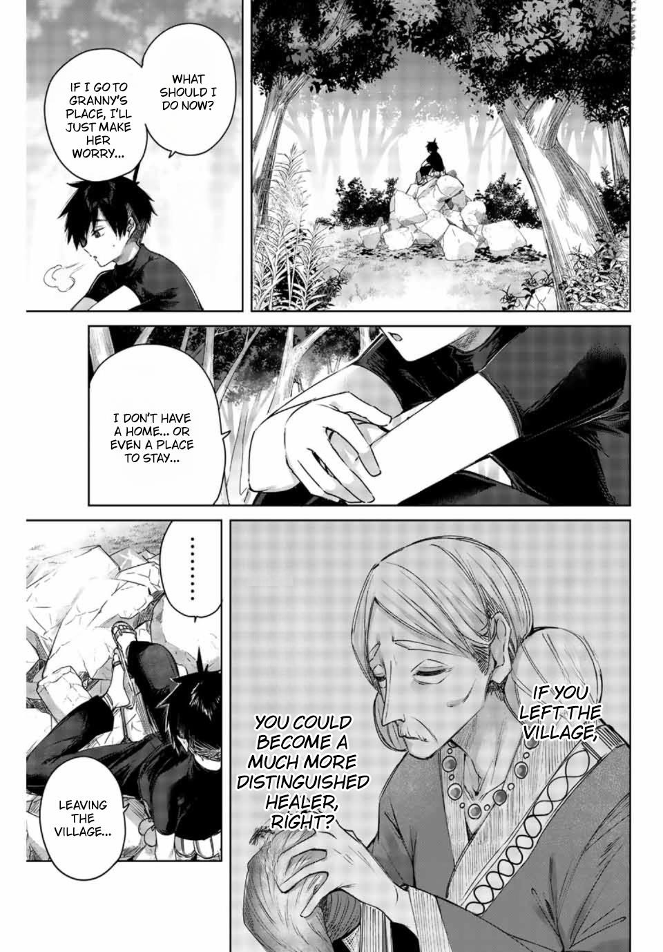 The Healer Ditches the Boonies to Become an S-Rank Adventurer: The Boy from the Hero’s Village Doesn’t Know His Cheat Medicine Is Unrivaled Chapter 1 - Page 24 in English