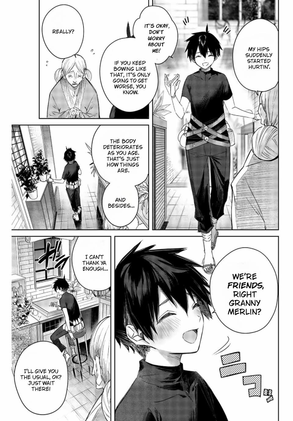 The Healer Ditches the Boonies to Become an S-Rank Adventurer: The Boy from the Hero’s Village Doesn’t Know His Cheat Medicine Is Unrivaled Chapter 1 - Page 4 in English