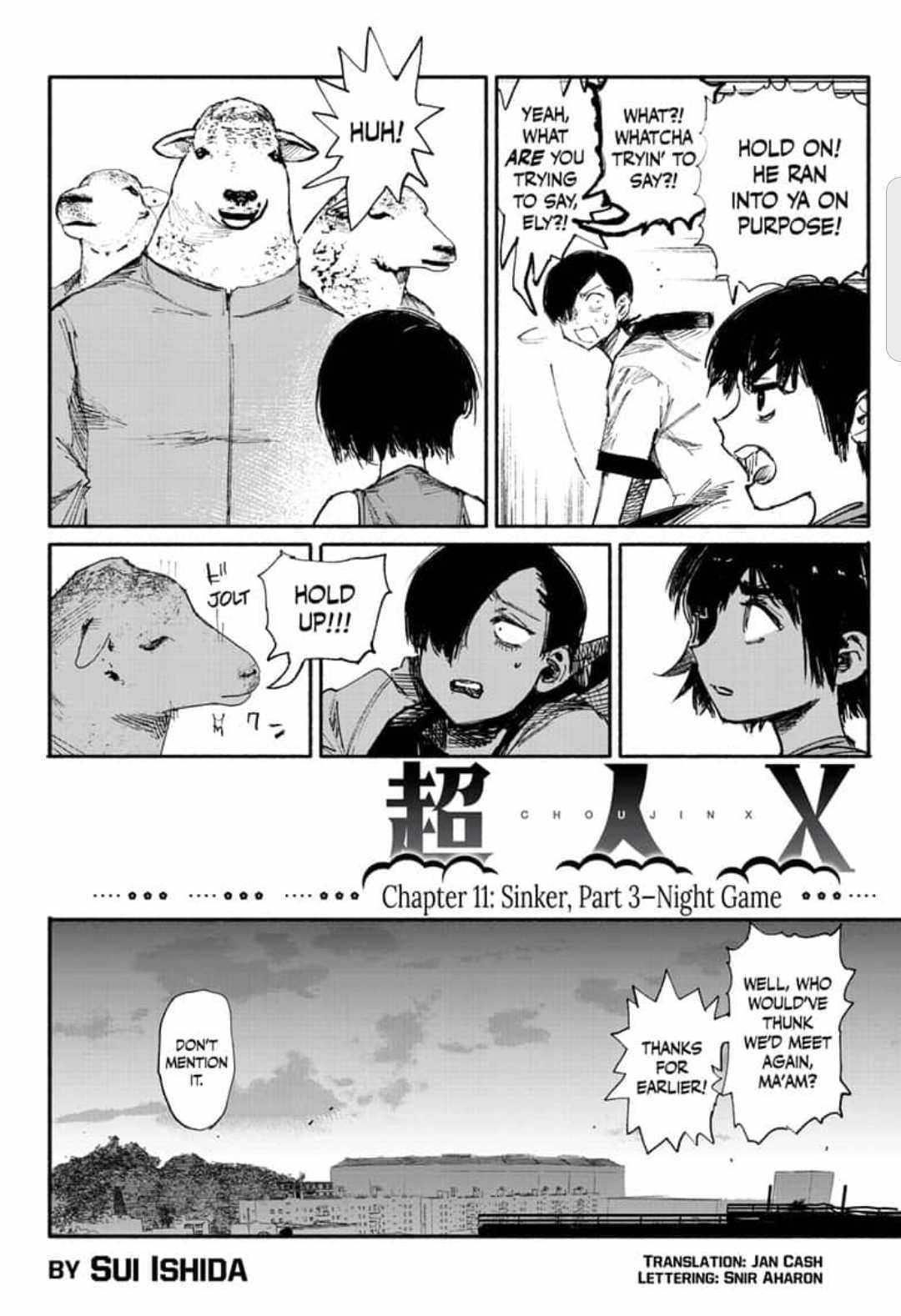Choujin X Chapter 11 - Page 3 in English