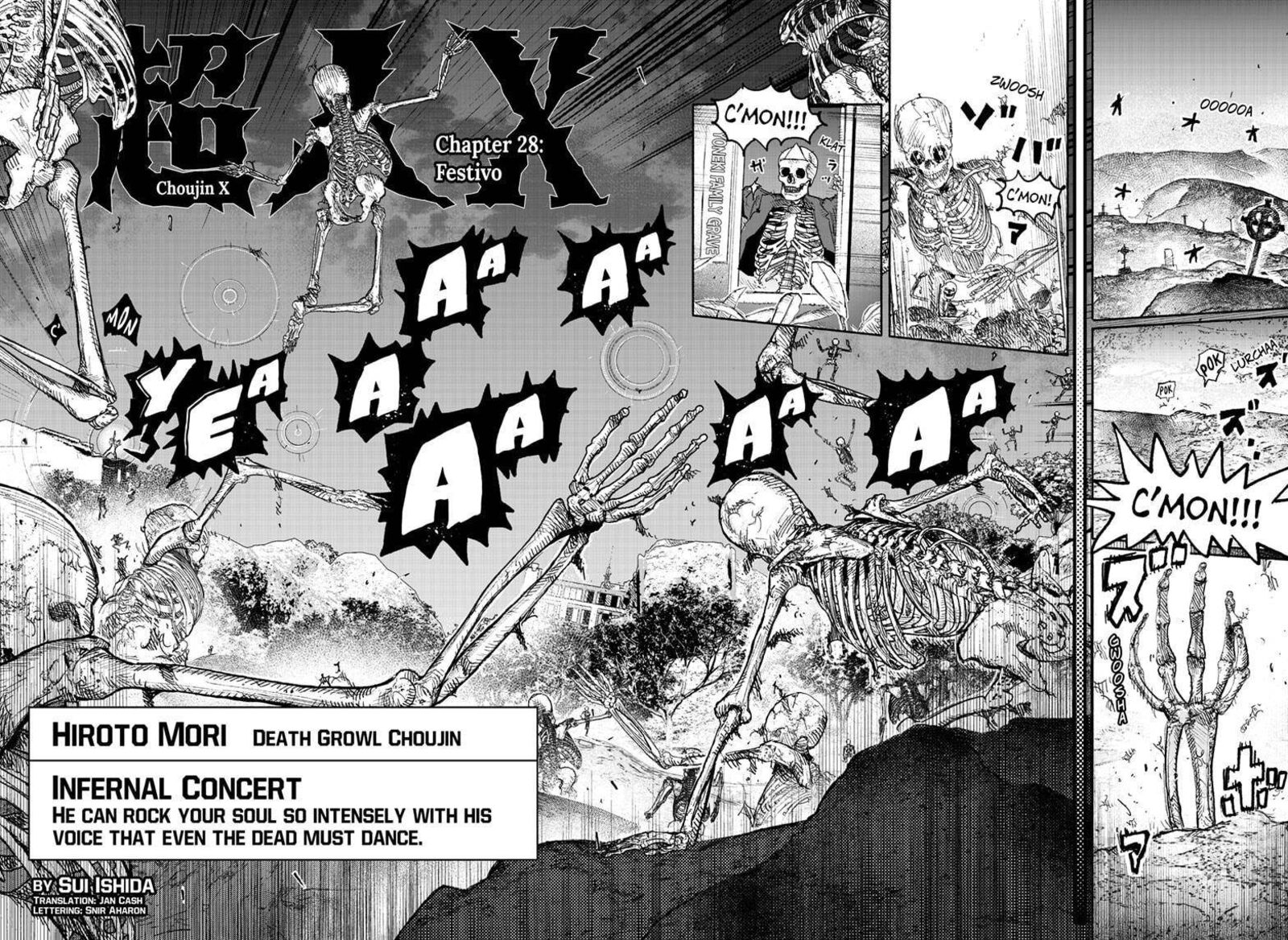 Choujin X Chapter 28 - Page 22 in English