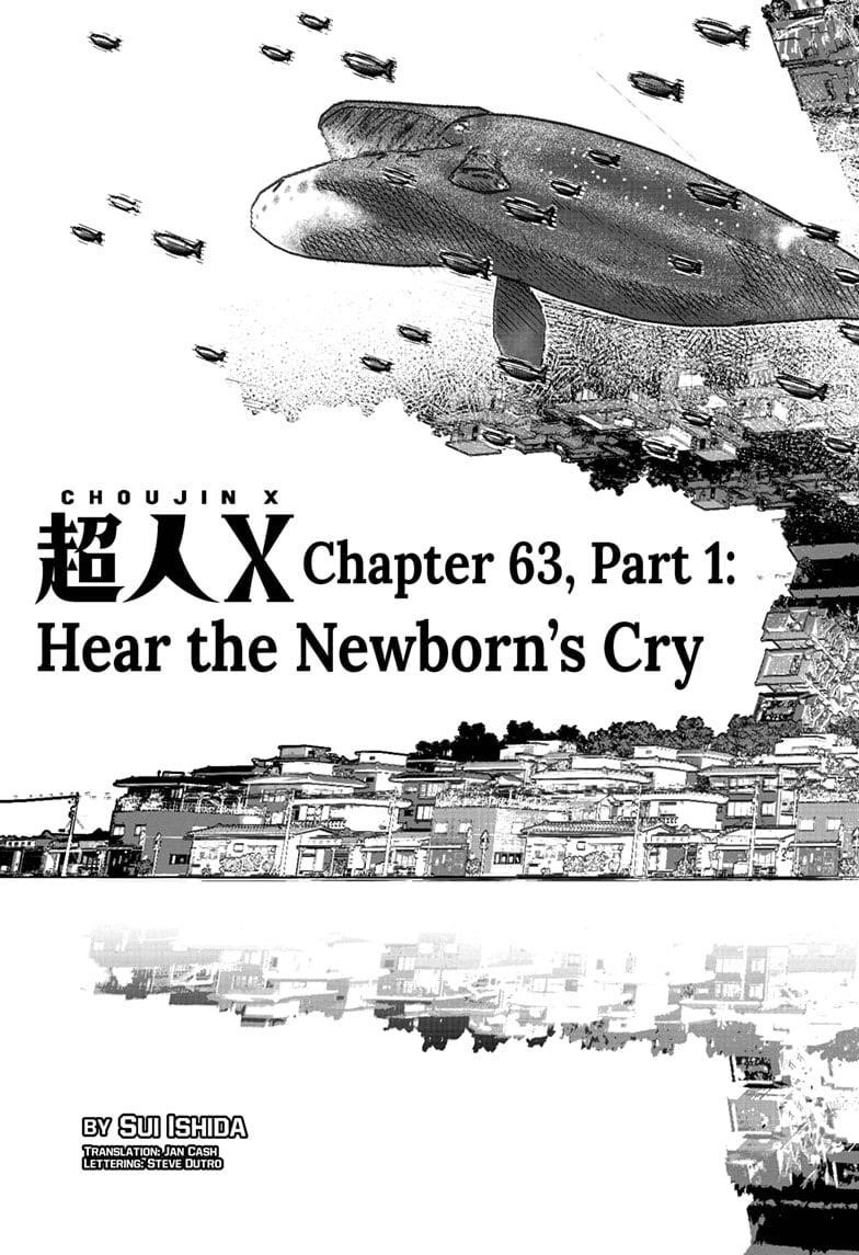 Choujin X Chapter 63.1 - Page 3 in English