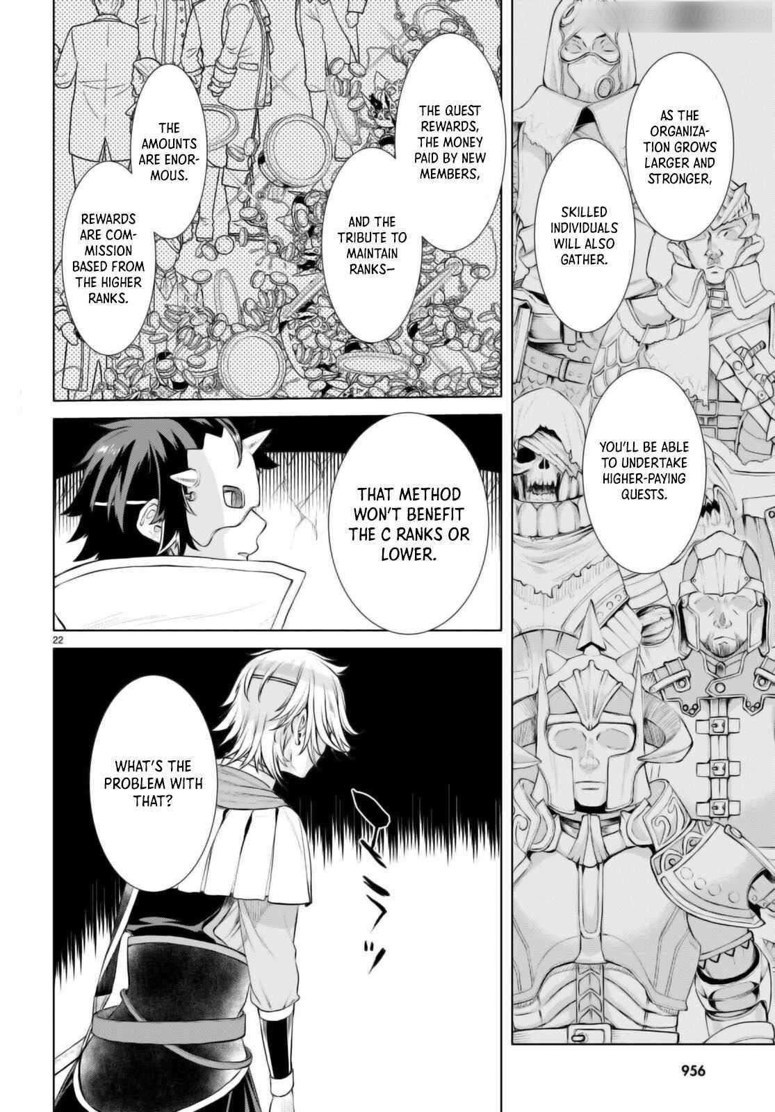 Isekai De Skill Wo Kaitai Shitara Cheat Na Yome Ga Zoushoku Shimashita: Gainen Kousa No Structure Chapter 54 - Page 22 in English