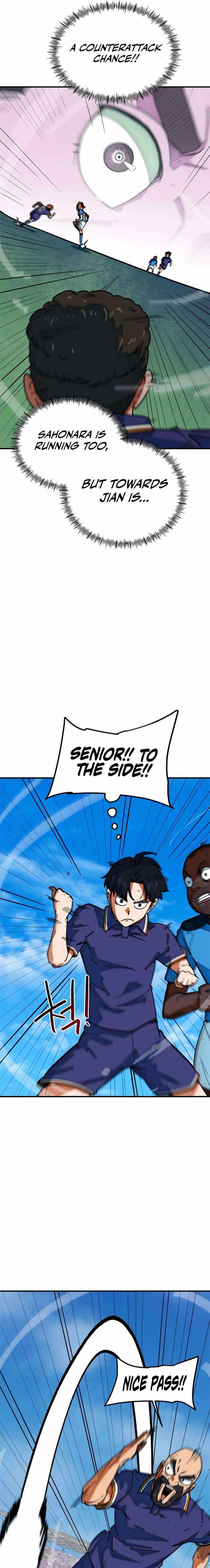 I’m Mistaken for a Soccer Genius Chapter 59 - Page 21 in English
