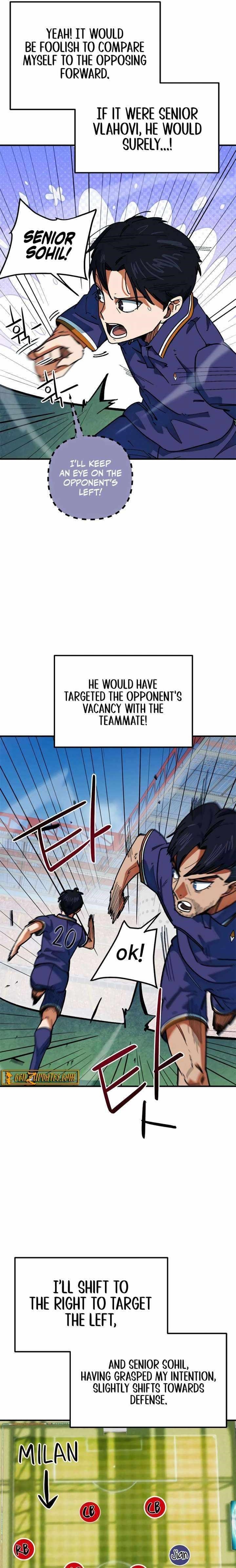 I’m Mistaken for a Soccer Genius Chapter 61 - Page 19 in English
