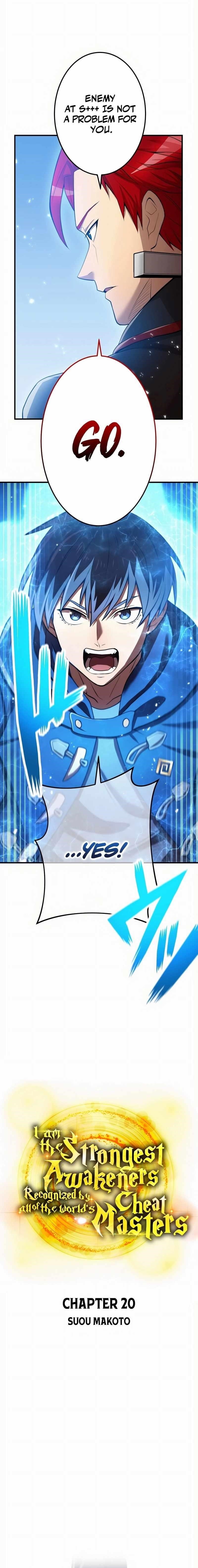 I Am the Strongest Awakeners, Recognized by All of the World’s Cheat Masters Chapter 20 - Page 9 in English
