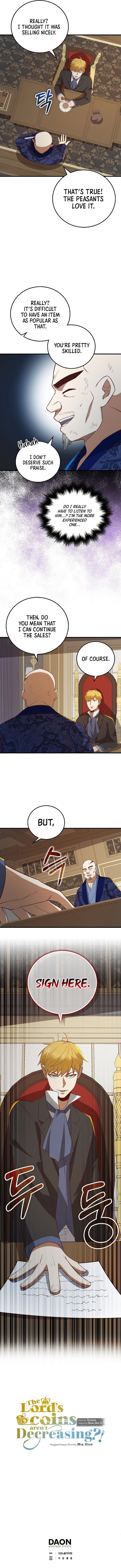 The Lord’s Coins Aren’t Decreasing?! Chapter 100 - Page 9 in English