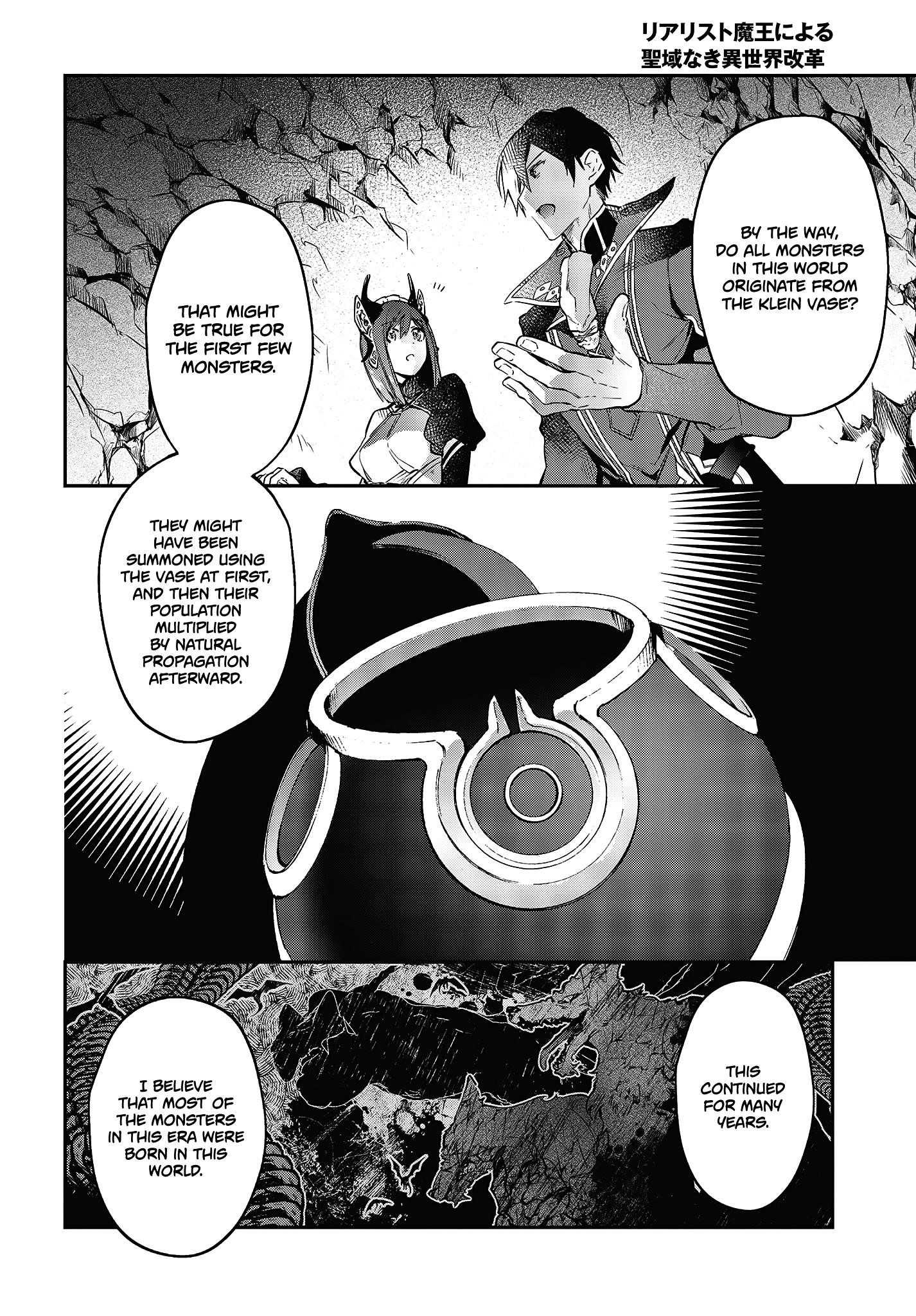 Realist Maou Niyoru Seiiki Naki Isekai Kaikaku Chapter 21 - Page 8 in English