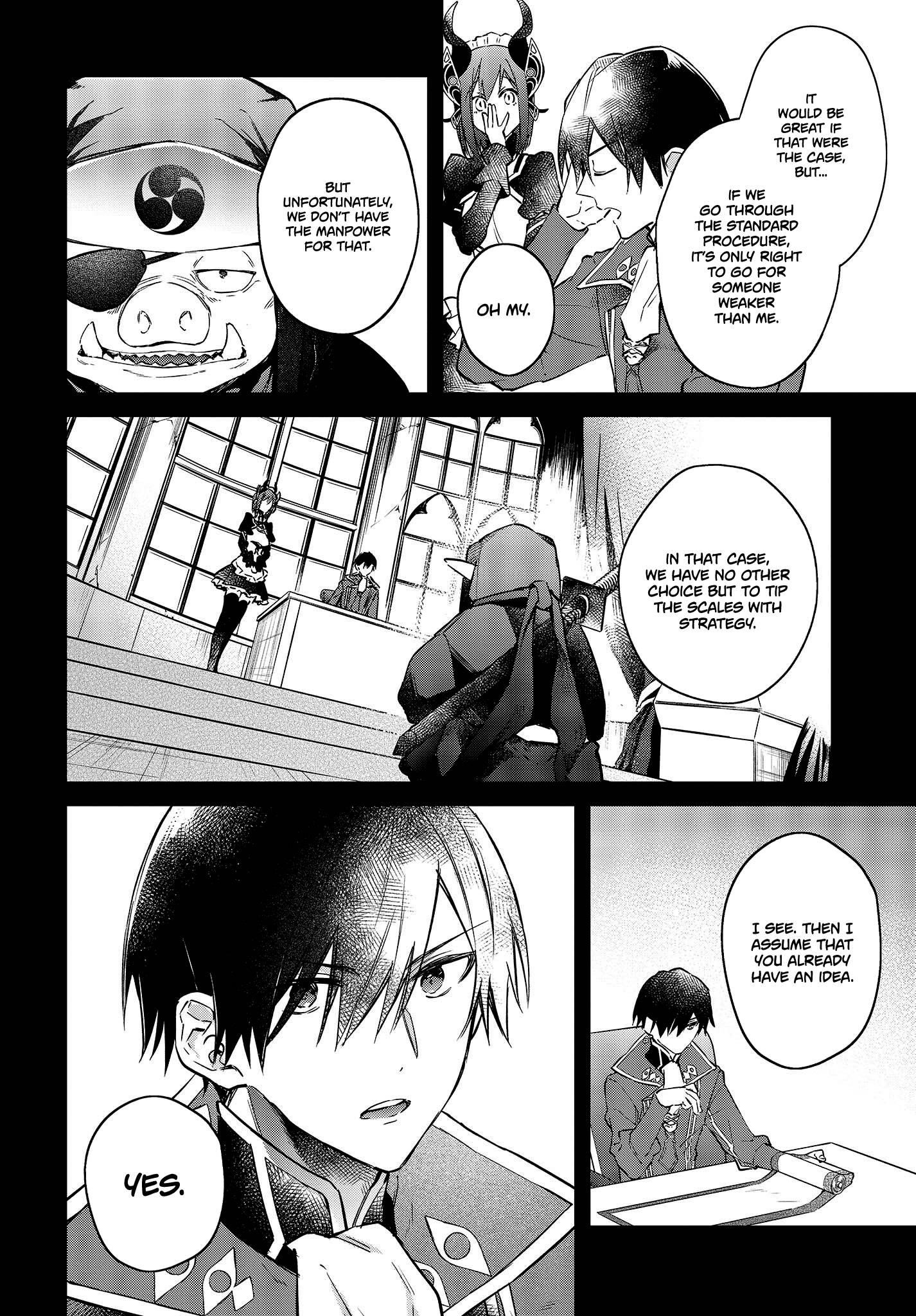 Realist Maou Niyoru Seiiki Naki Isekai Kaikaku Chapter 30 - Page 8 in English