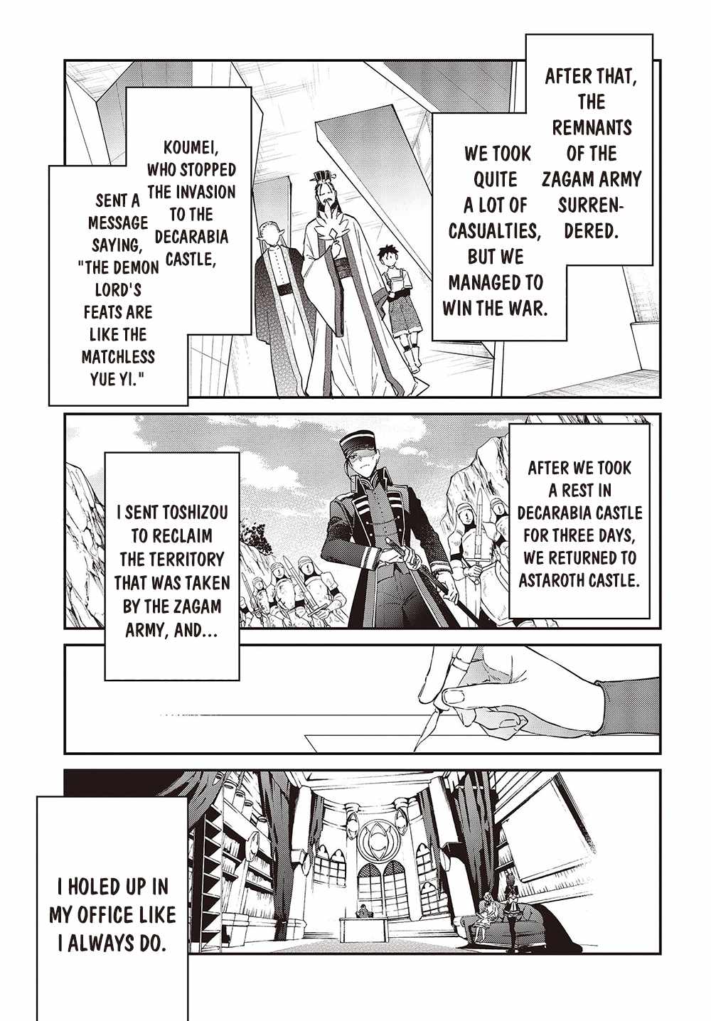 Realist Maou Niyoru Seiiki Naki Isekai Kaikaku Chapter 41 - Page 9 in English