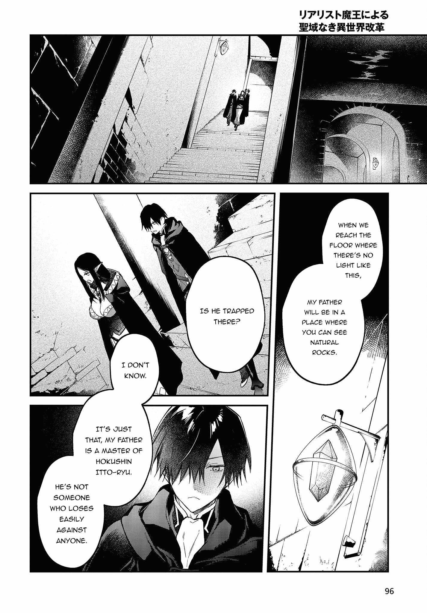 Realist Maou Niyoru Seiiki Naki Isekai Kaikaku Chapter 43 - Page 22 in English