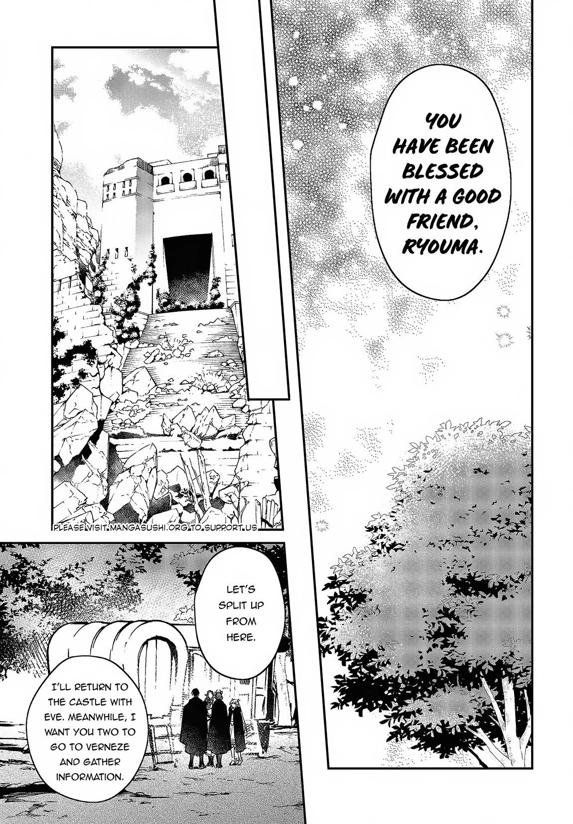 Realist Maou Niyoru Seiiki Naki Isekai Kaikaku Chapter 46 - Page 24 in English