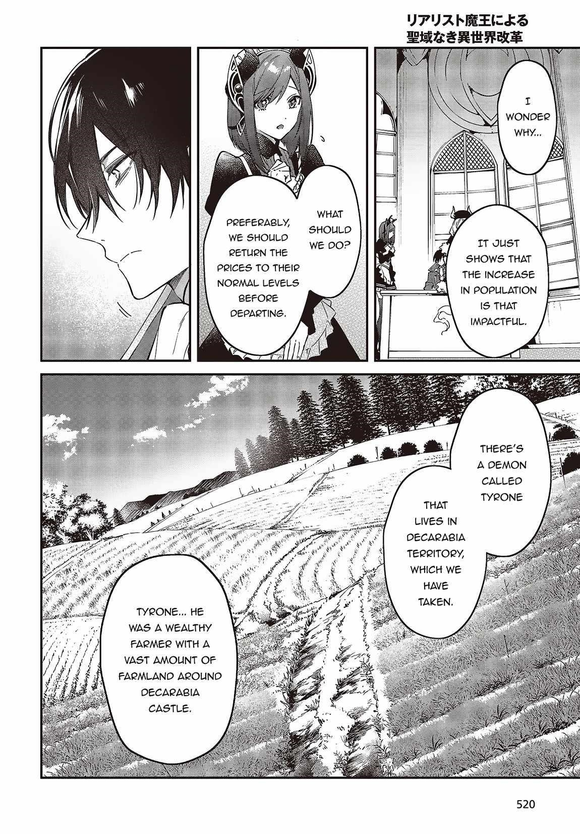 Realist Maou Niyoru Seiiki Naki Isekai Kaikaku Chapter 47 - Page 8 in English
