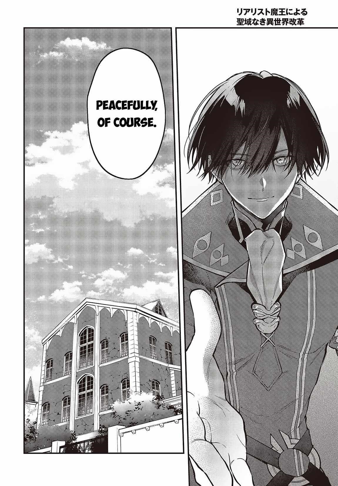 Realist Maou Niyoru Seiiki Naki Isekai Kaikaku Chapter 48 - Page 11 in English