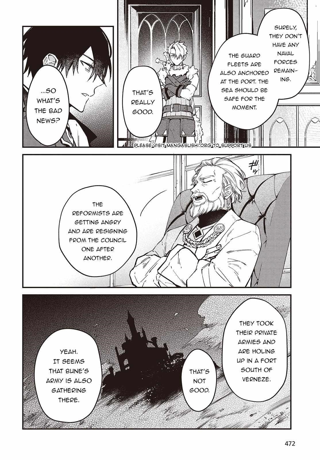 Realist Maou Niyoru Seiiki Naki Isekai Kaikaku Chapter 55 - Page 20 in English