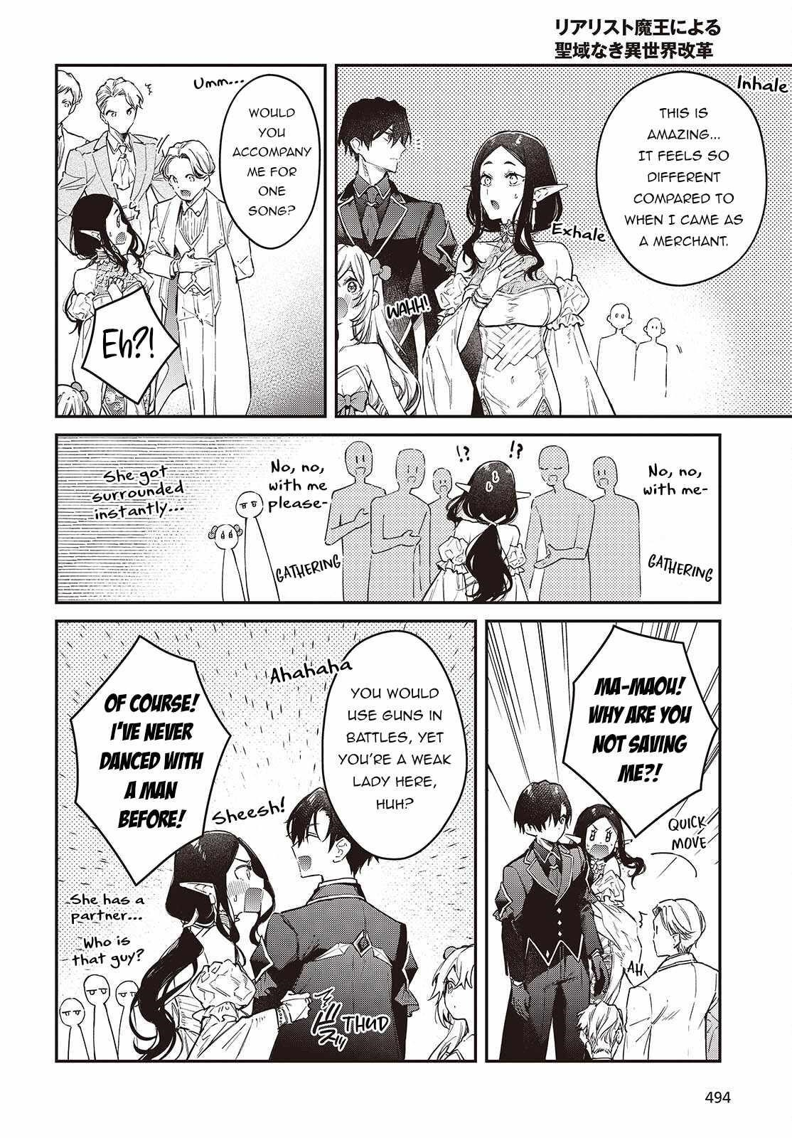 Realist Maou Niyoru Seiiki Naki Isekai Kaikaku Chapter 57 - Page 14 in English
